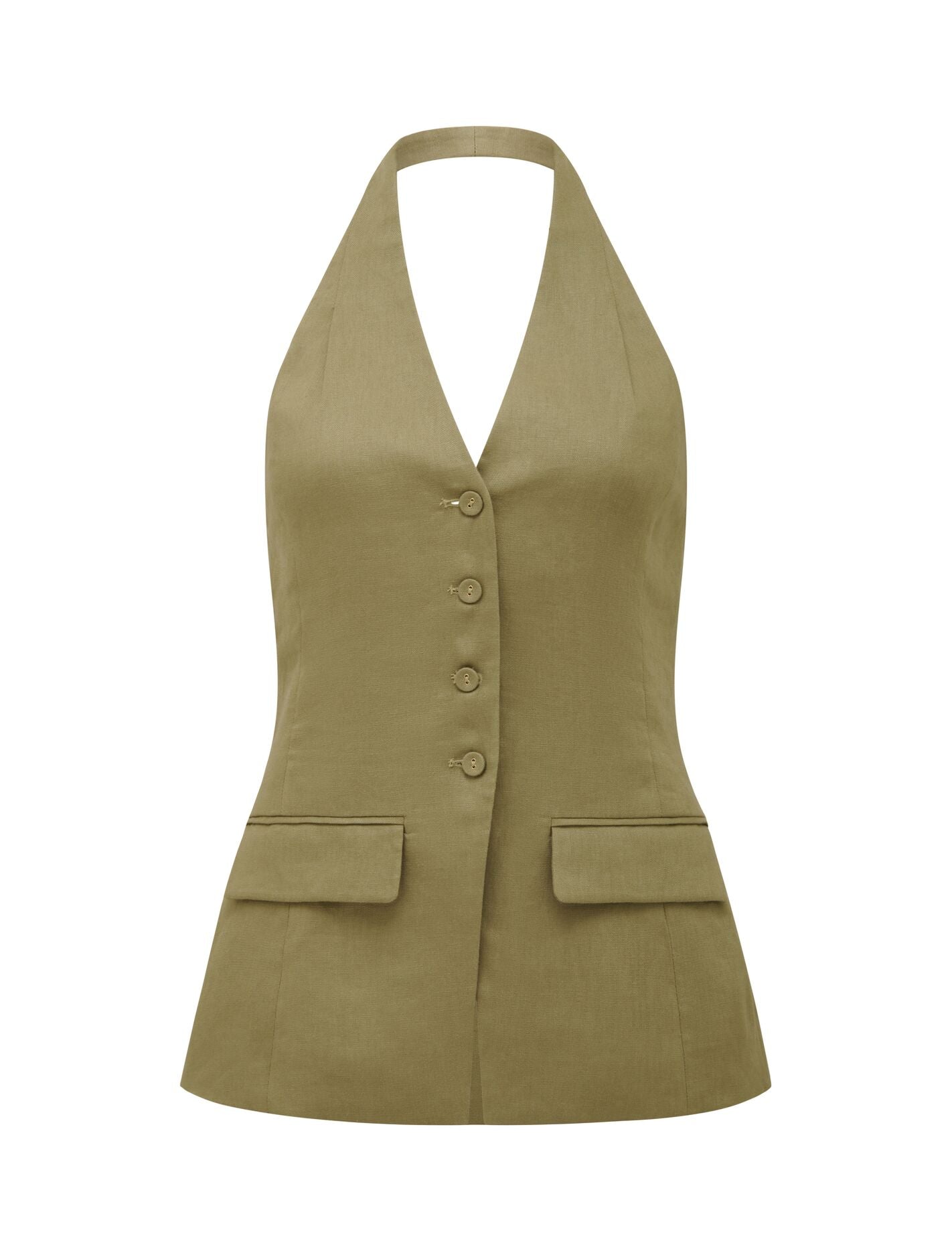 Saxon Halter Waistcoat Forever New