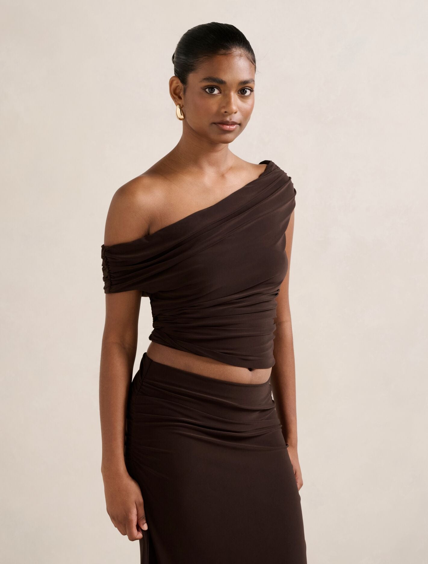 Mimi Petite Off Shoulder Top Forever New