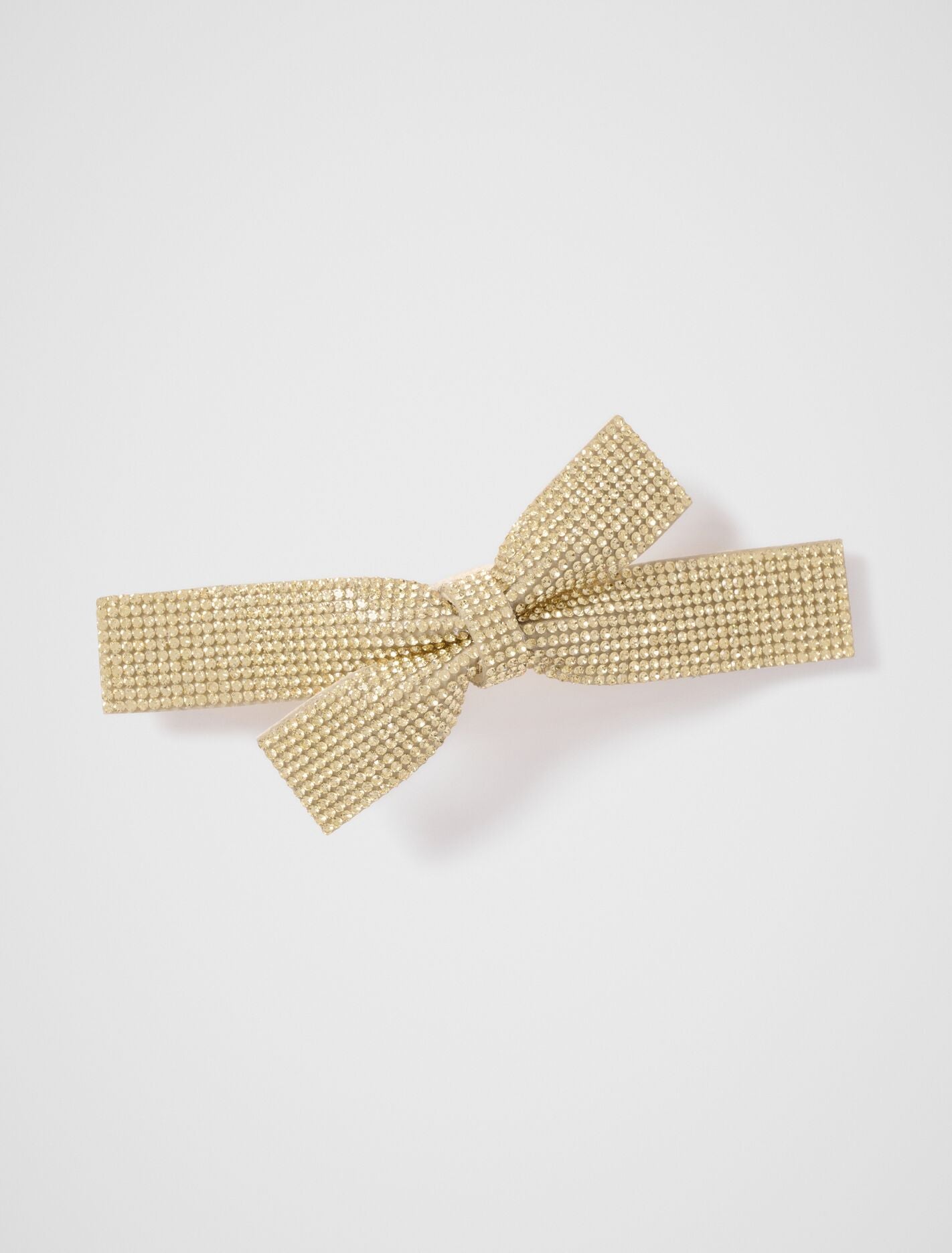 Sophie Crystal Bow Clip 0 Gold Forever New