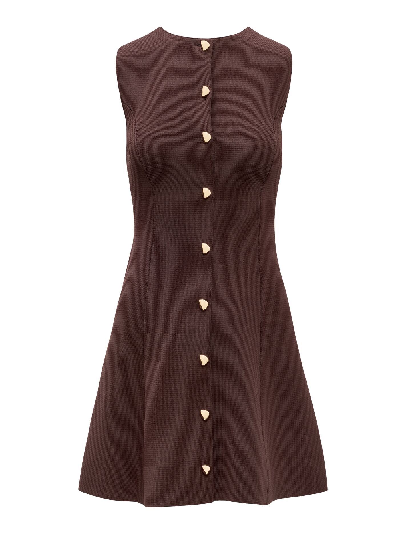 Lucienne Fit And Flare Knit Mini Dress Forever New