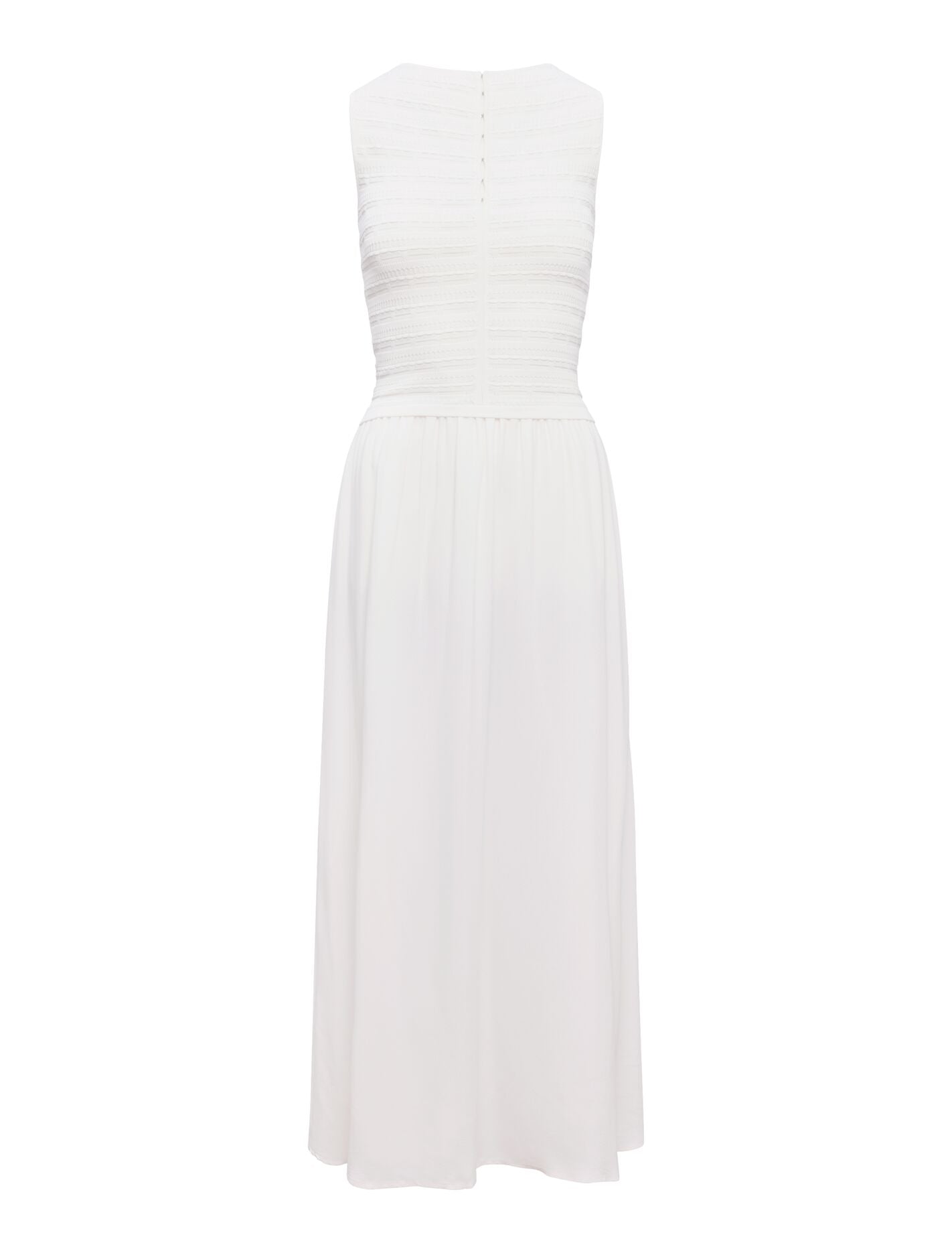 Indy Woven Mixed Midi Dress Forever New