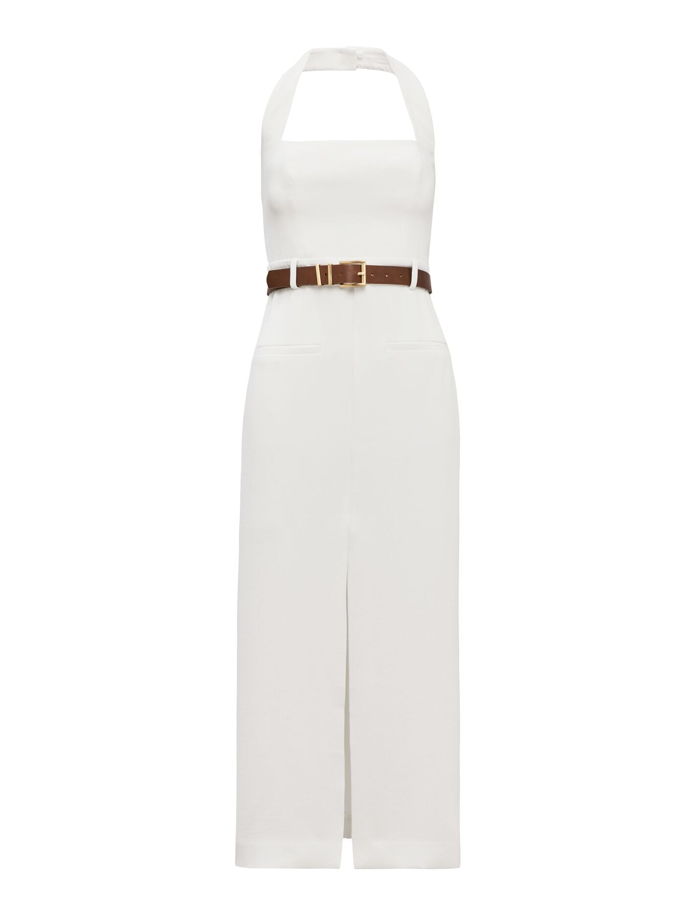 Sara Tailored Column Midi Dress Forever New