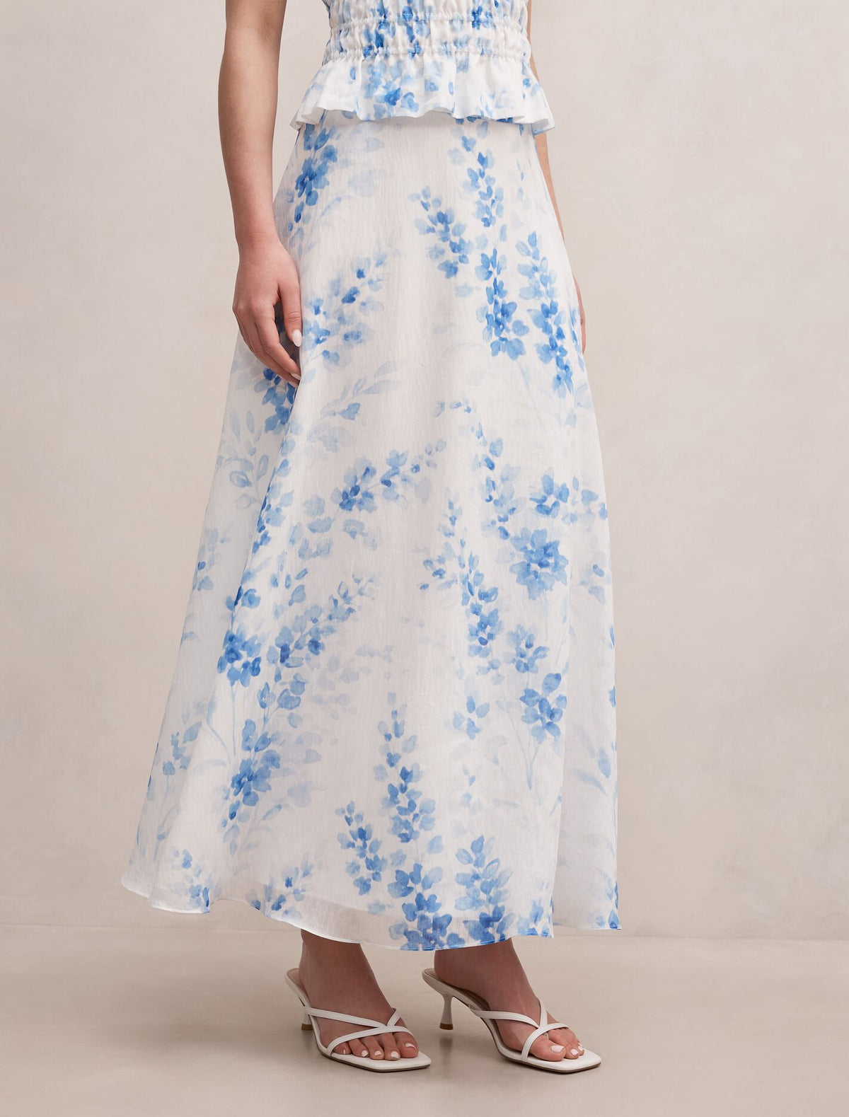Maisie Circle Midi Skirt Forever New