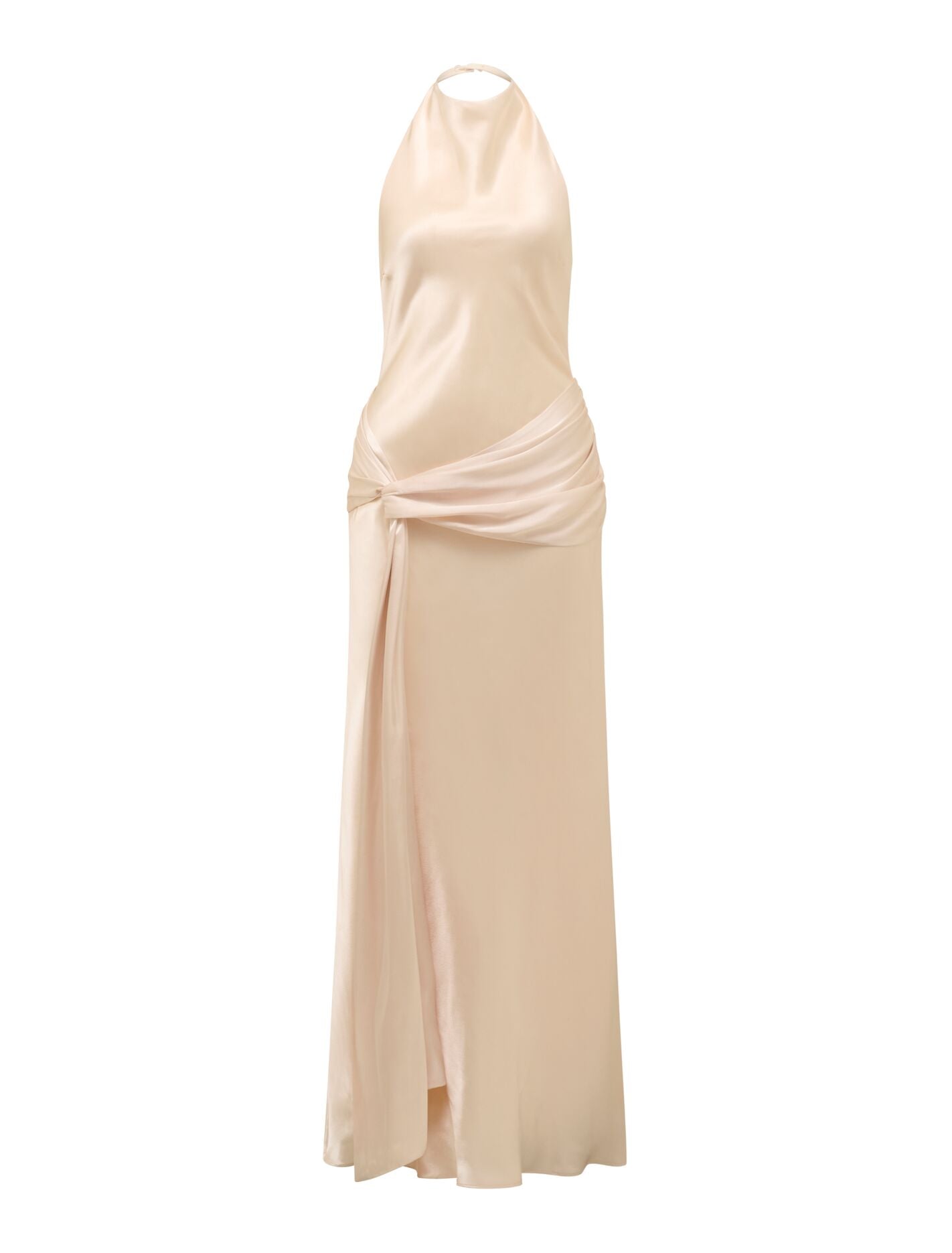Abby Halter Satin Maxi Dress Forever New