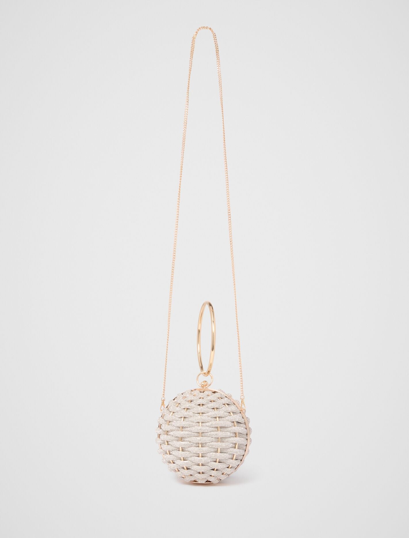 Wynnie Woven Round Clutch Forever New