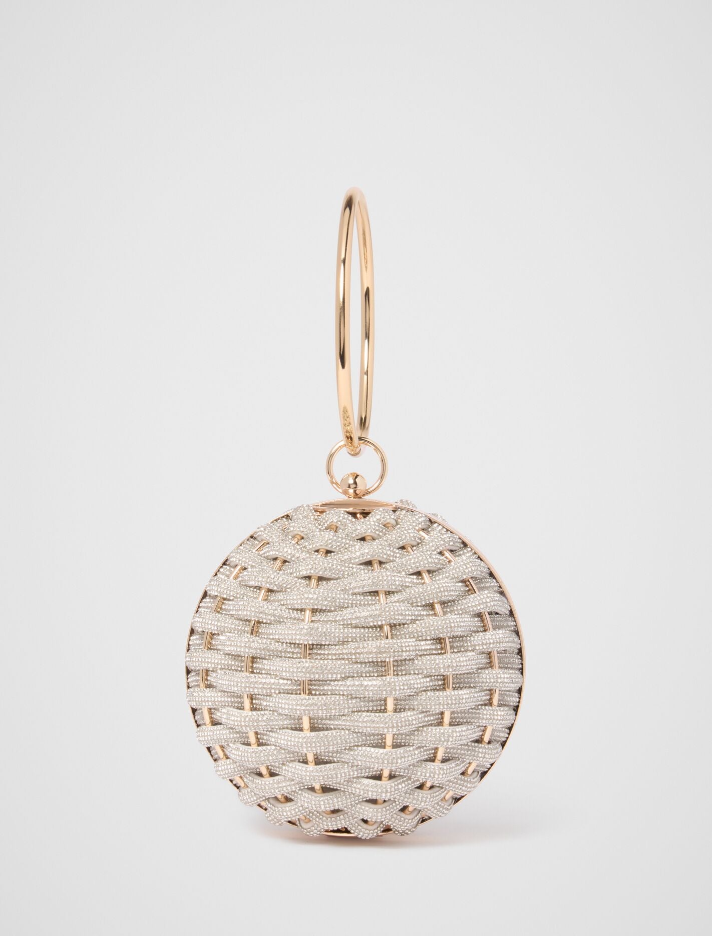 Wynnie Woven Round Clutch Forever New
