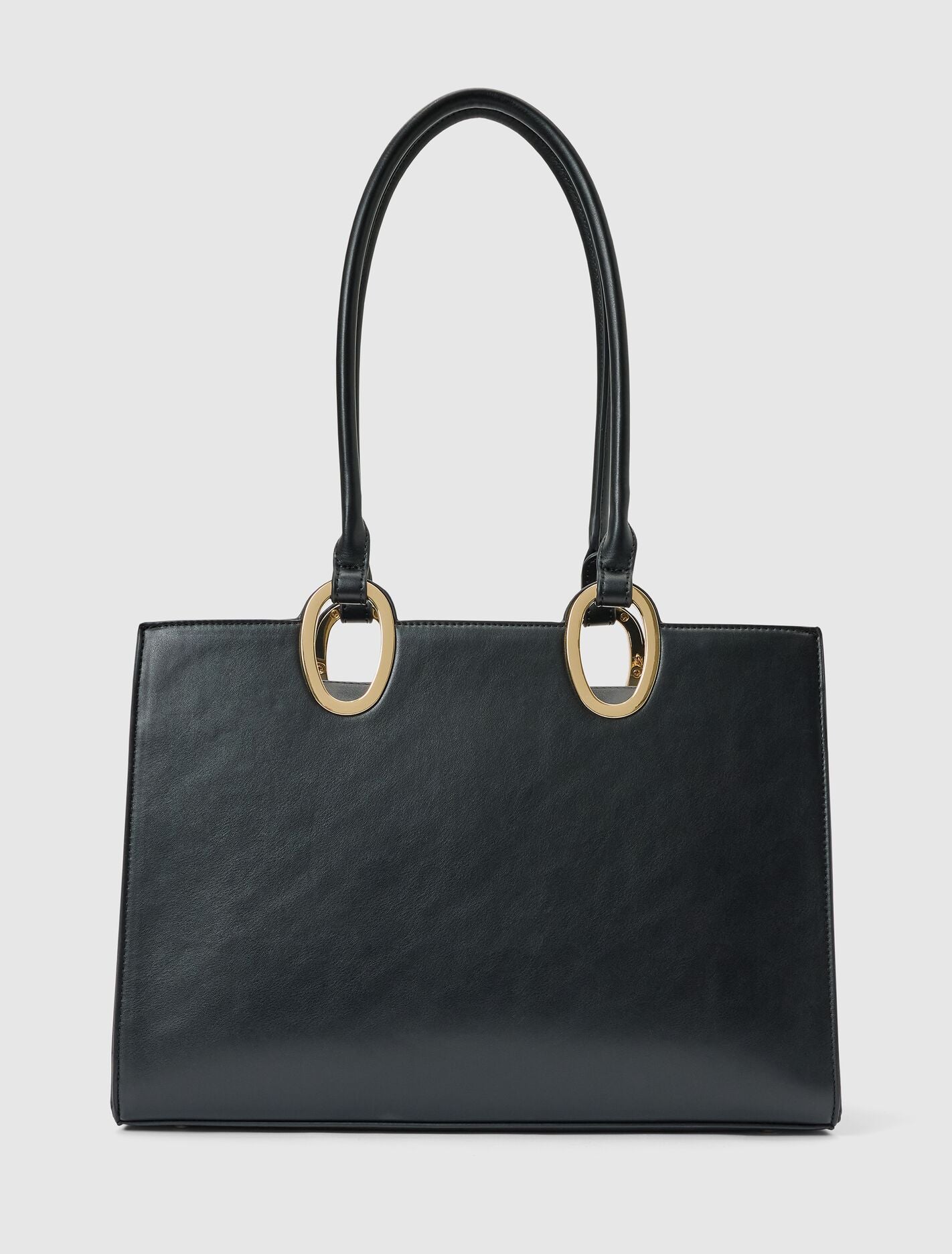 Sammi Oval Hardware Shoulder Tote Bag Forever New