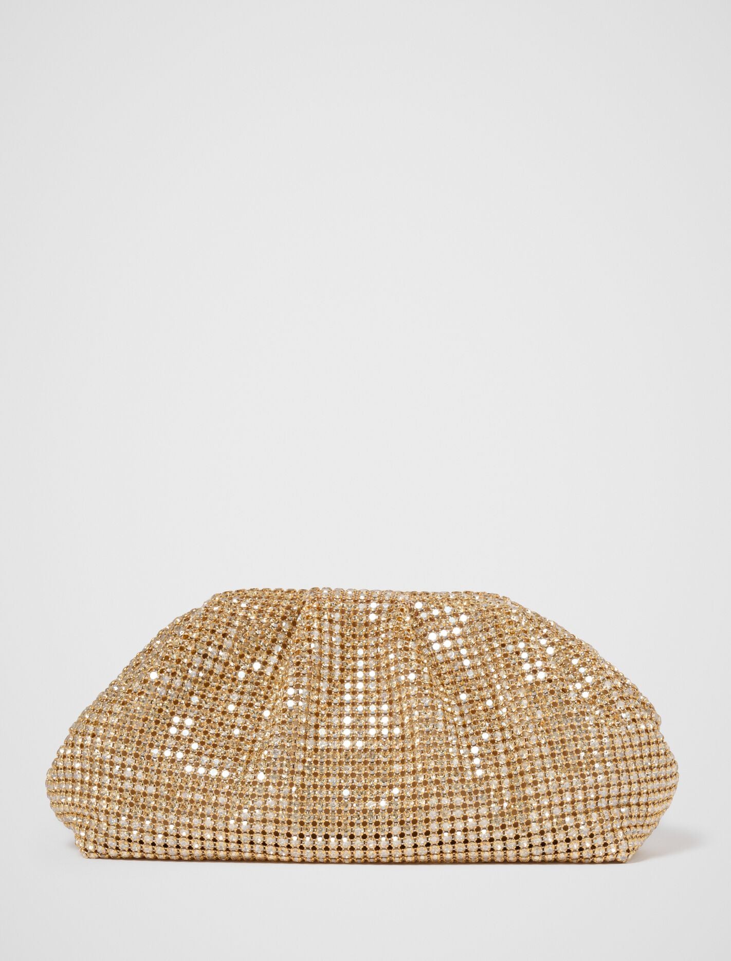 Ariel Soft Shiny Clutch 0 Gold Forever New