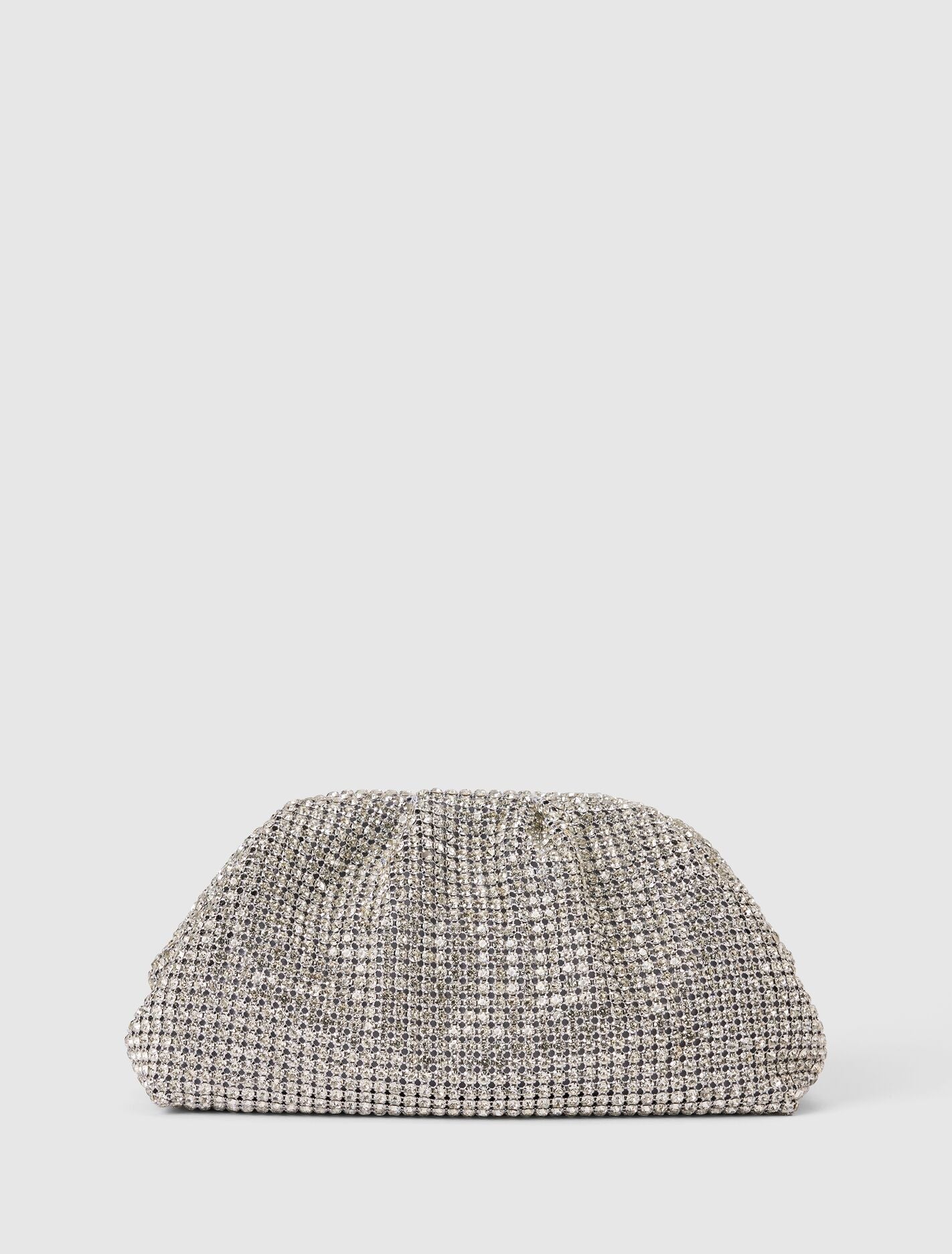 Ariel Soft Shiny Clutch Forever New