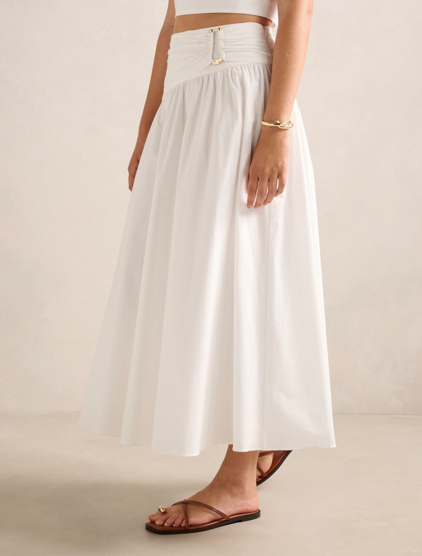 Dottie Hardware Maxi Skirt Forever New