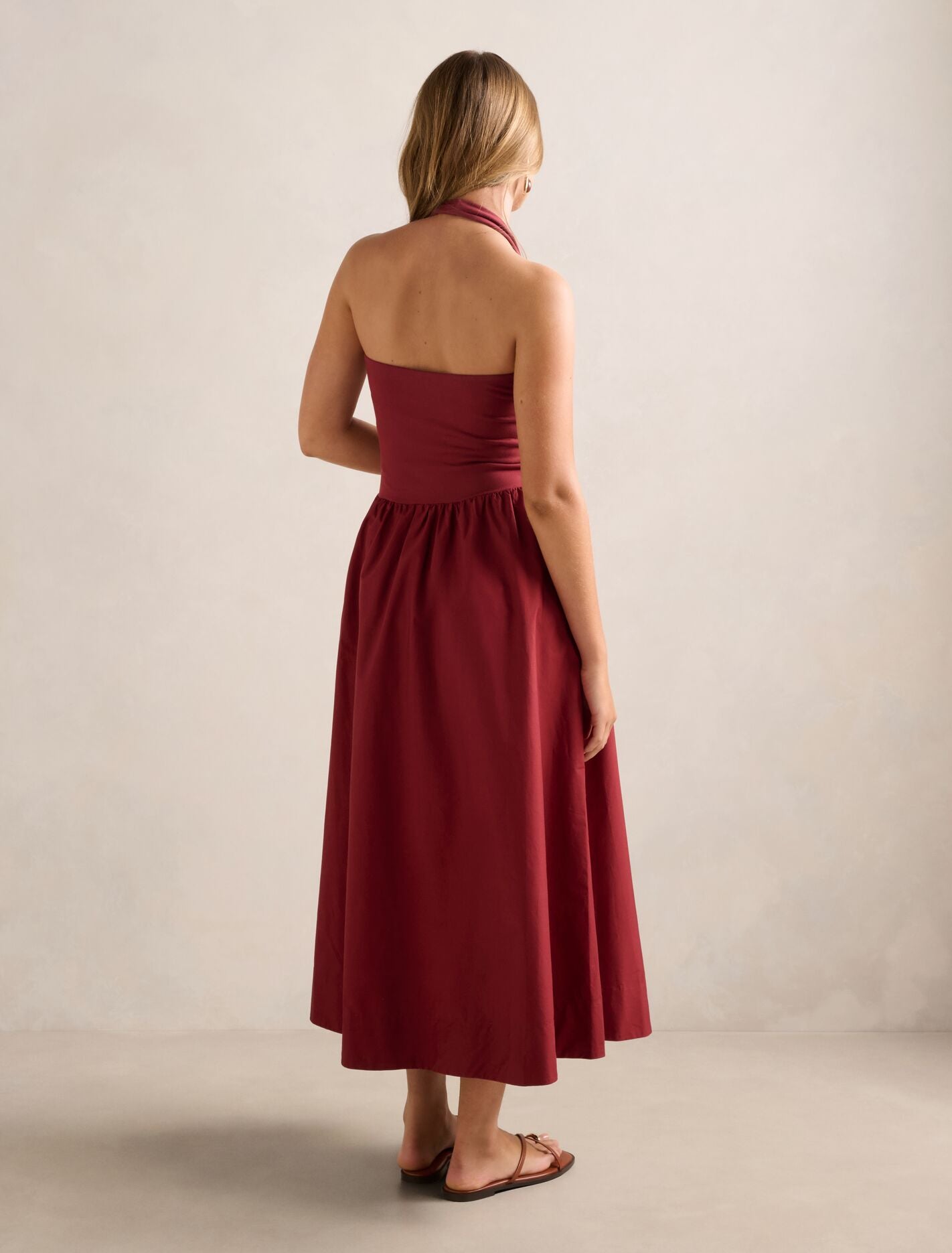 Margot 2 In 1 Halter Midi Dress Forever New