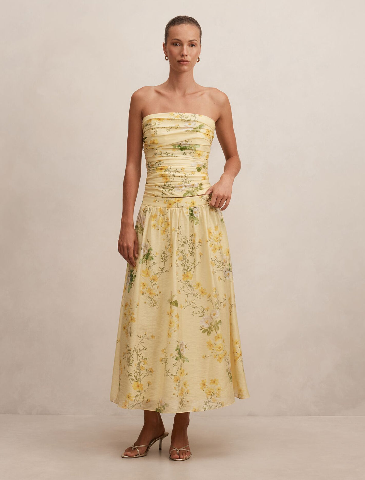 Palmer Pleated Skirt Forever New