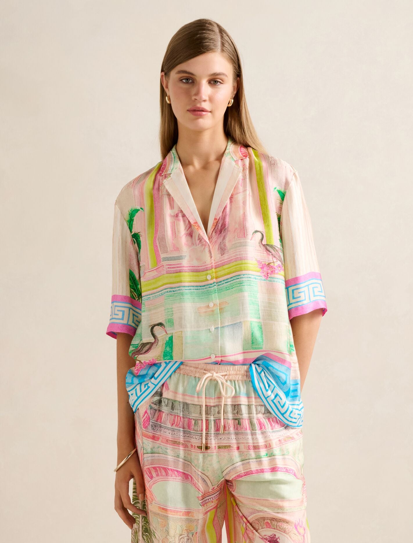 Brooklyn Satin Shirt