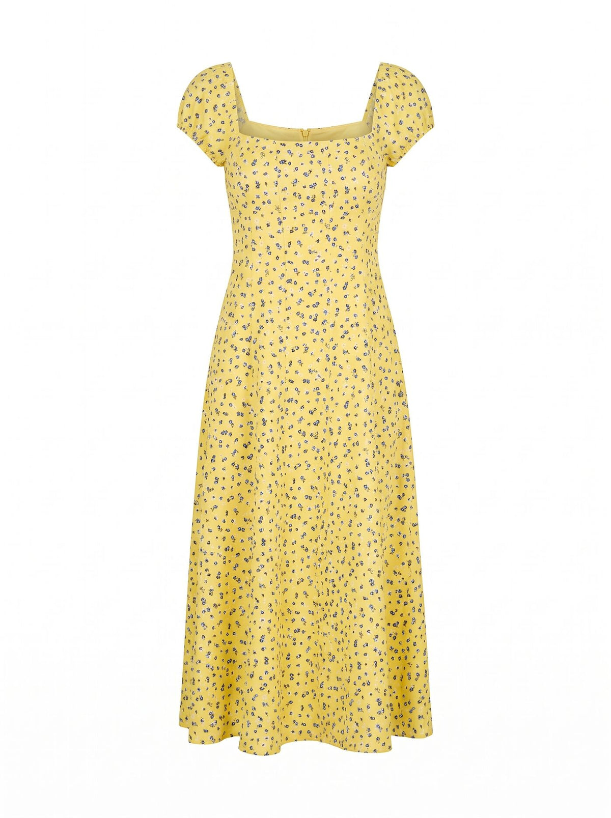 Sadie Cap Sleeve Linen Midi Dress Forever New