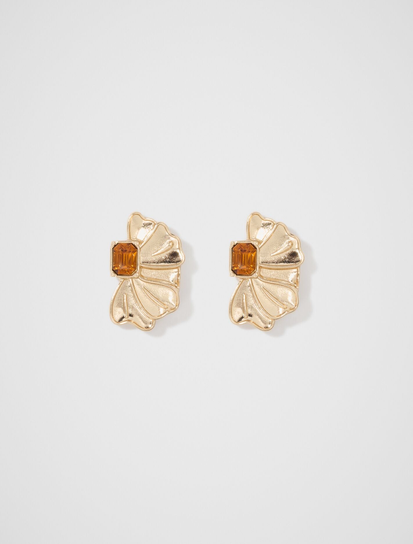 Romy Stone Fan Earrings 0 Gold Topaz Forever New