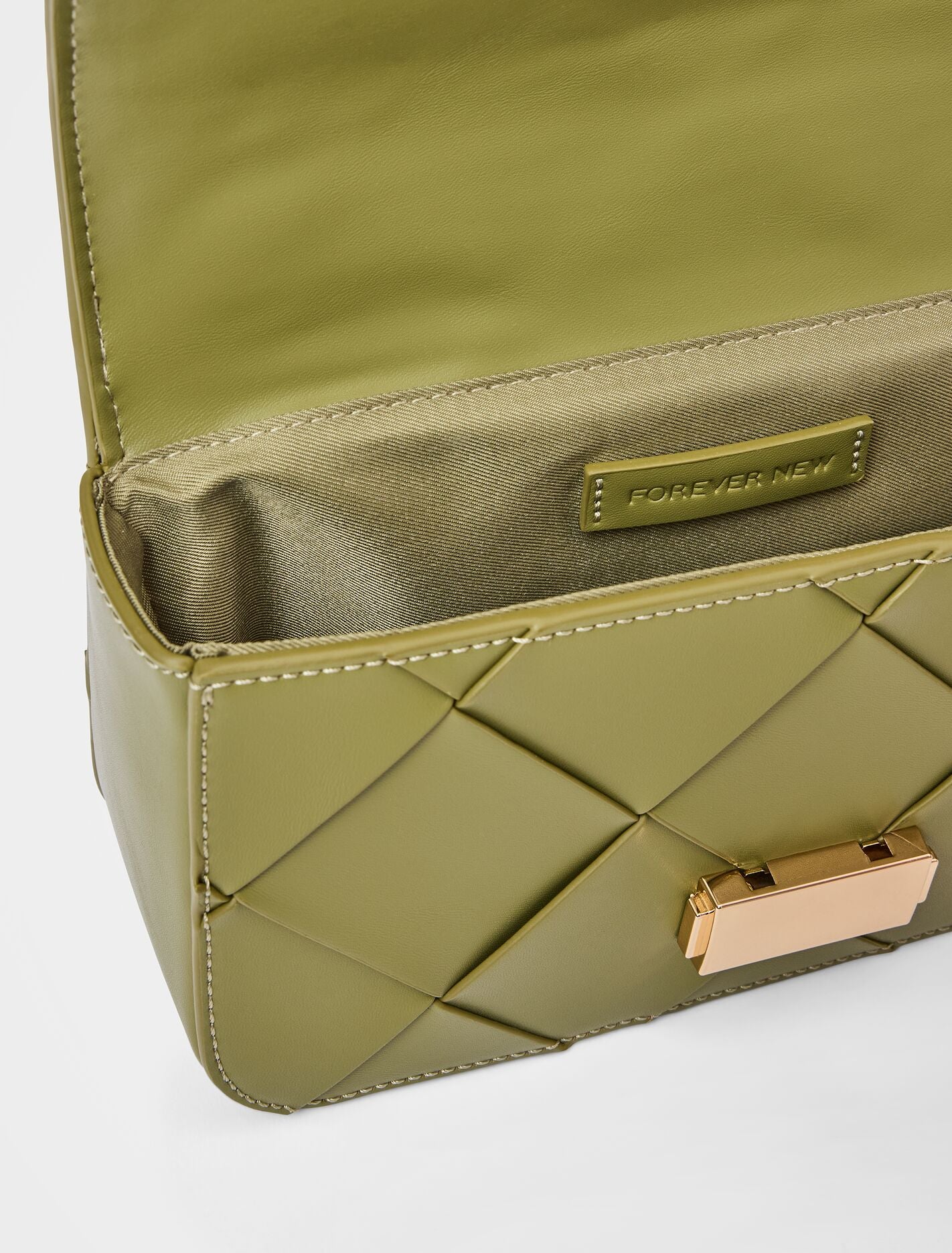 Lulu Lattice Chain Bag Forever New