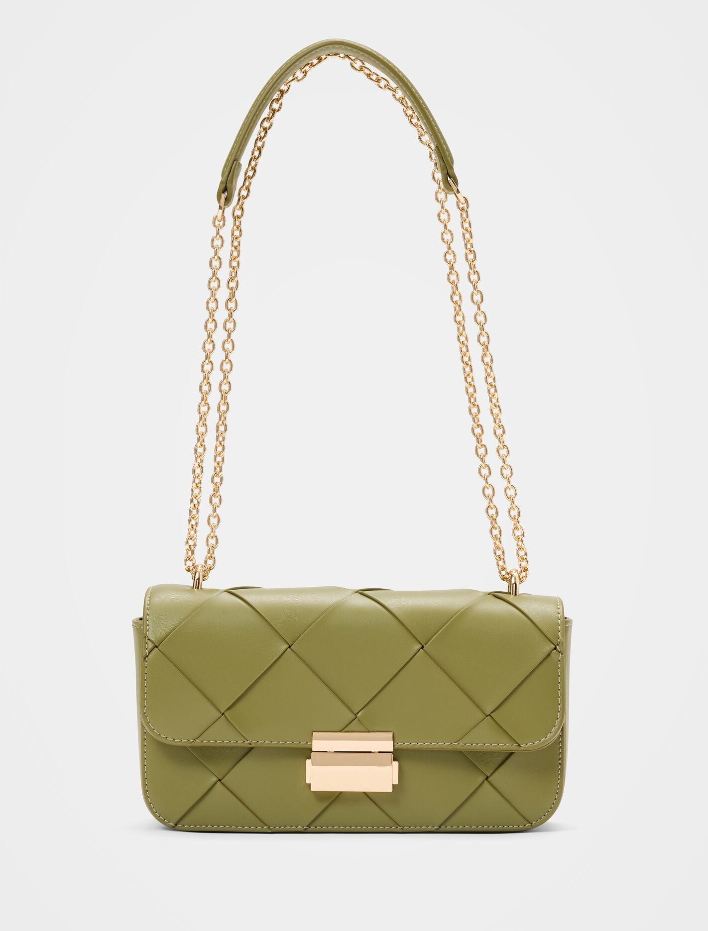 Lulu Lattice Chain Bag Forever New