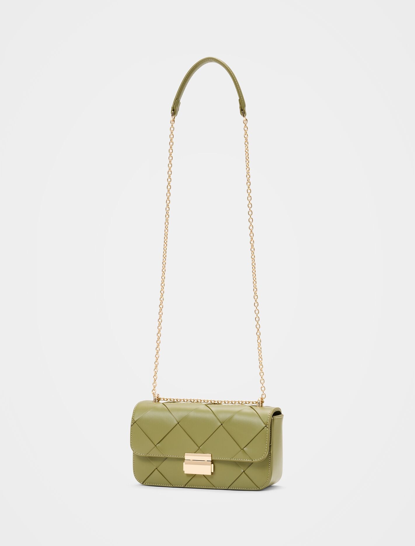 Lulu Lattice Chain Bag Forever New