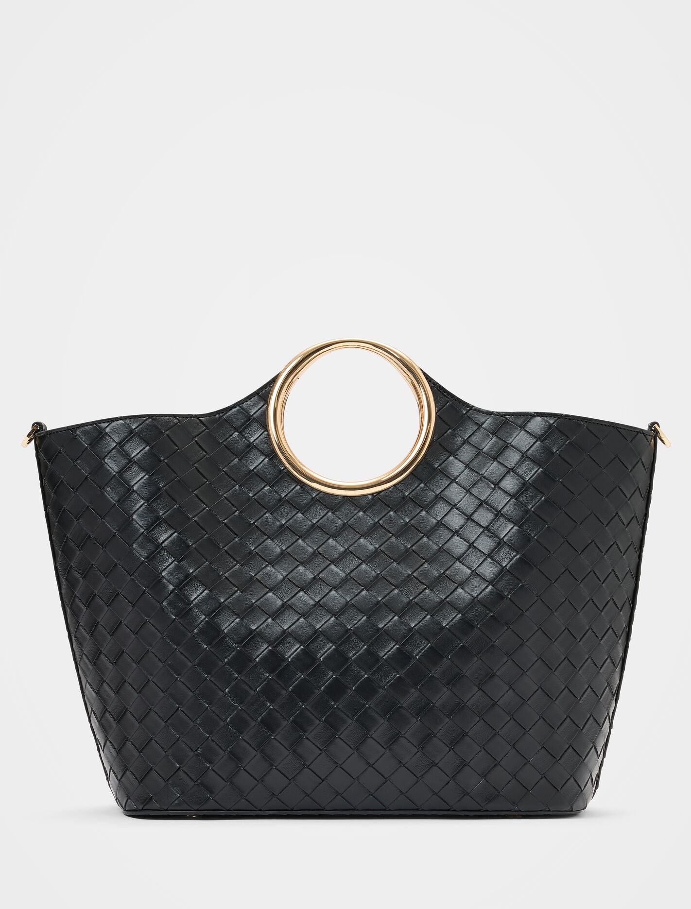 Valentina Metal Handle Weave Bag Forever New