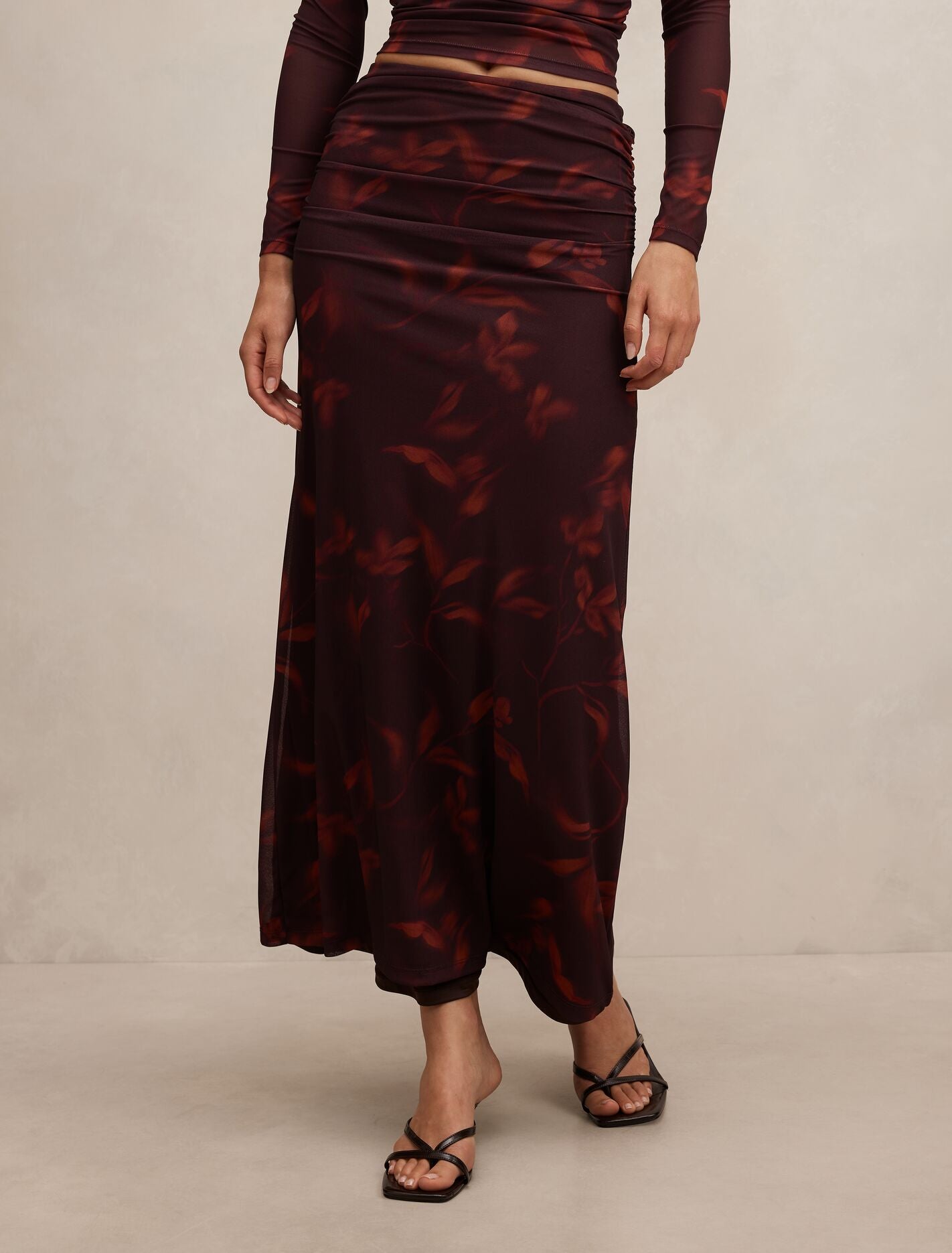 Mimi Flute Maxi Skirt Paloma Floral Co-Ord Forever New