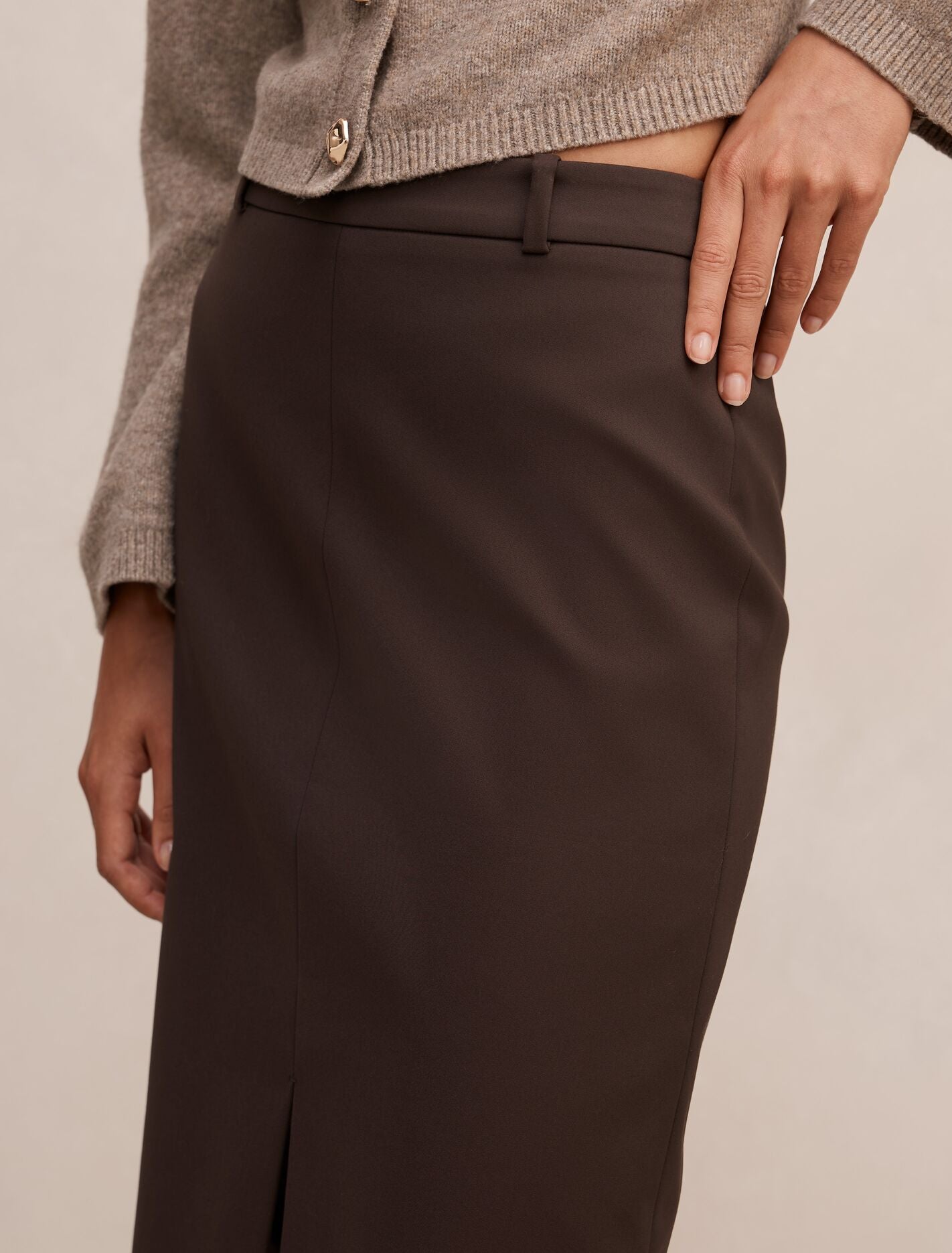 Lucy Belted Pencil Skirt Forever New