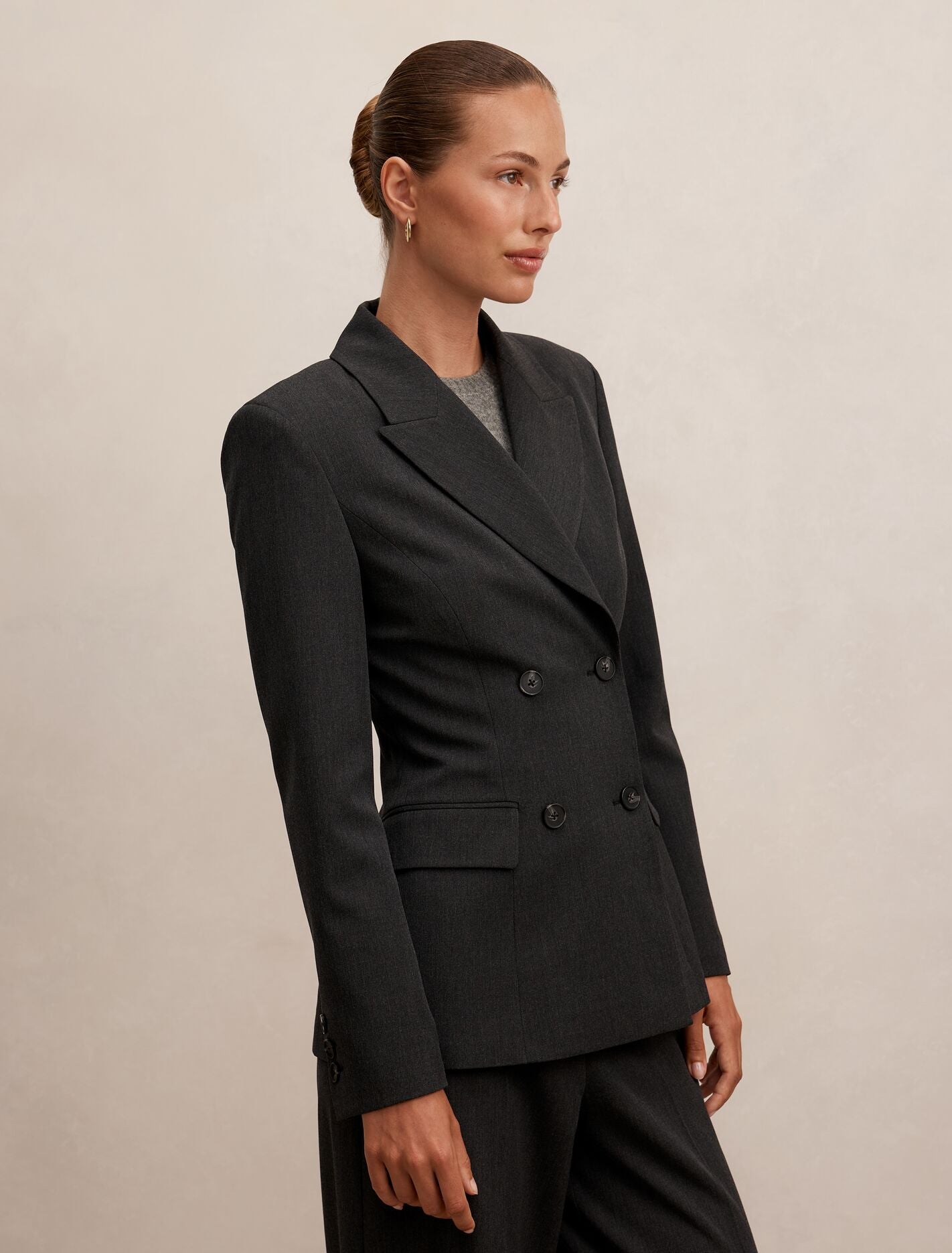 Samantha Waisted Suit Blazer Forever New