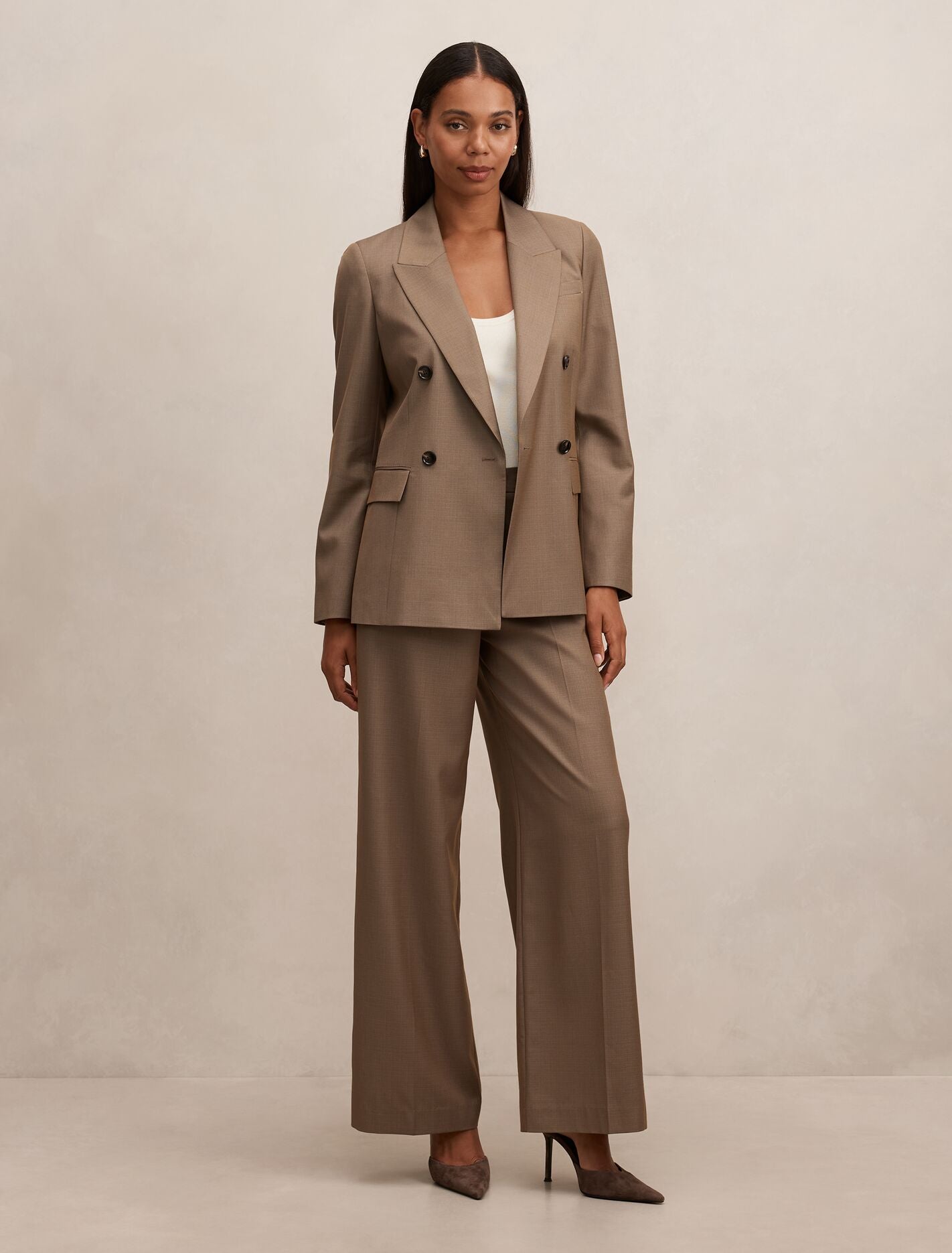 Harper Double Breasted Blazer Forever New