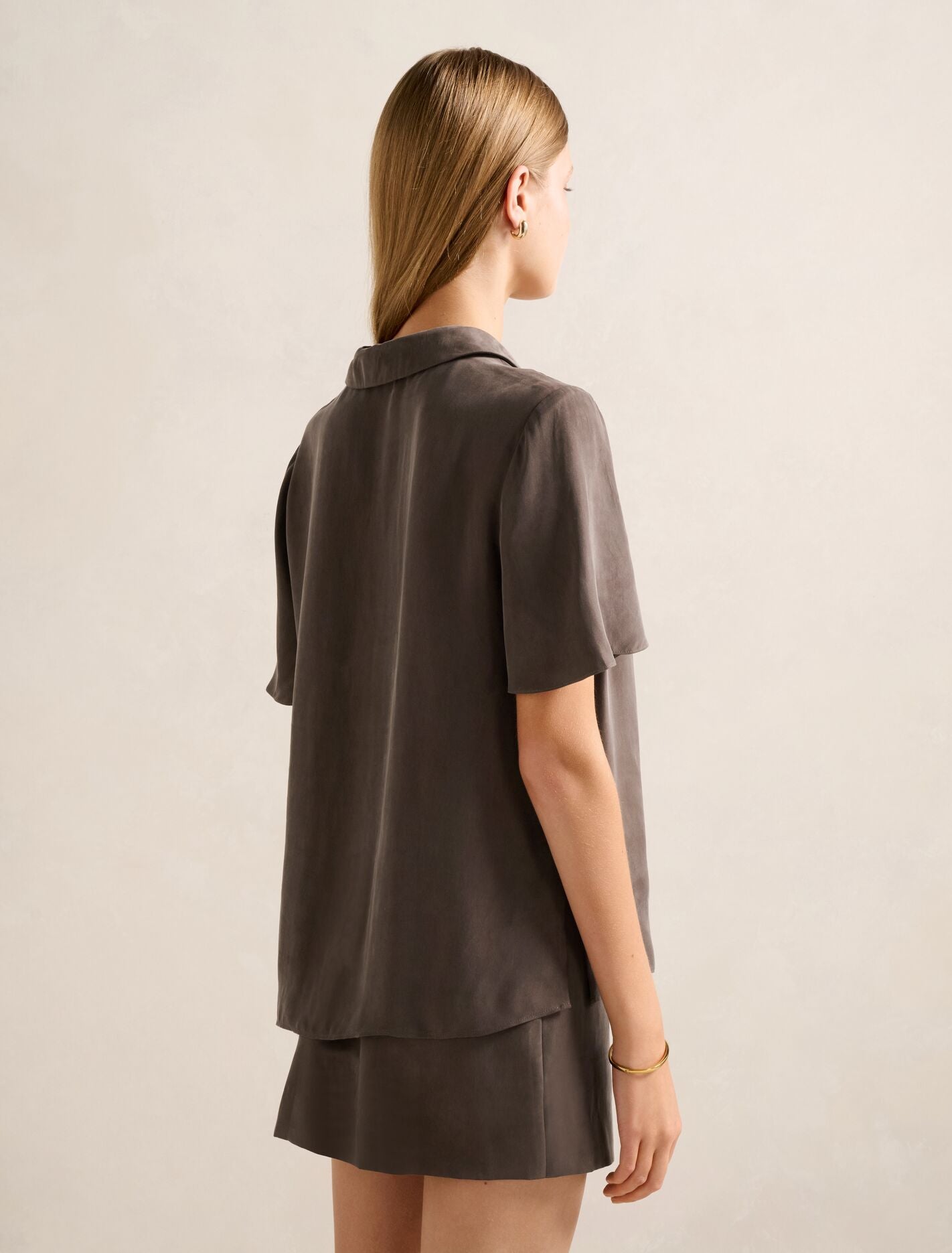 Allegra Cupro Shirt Forever New