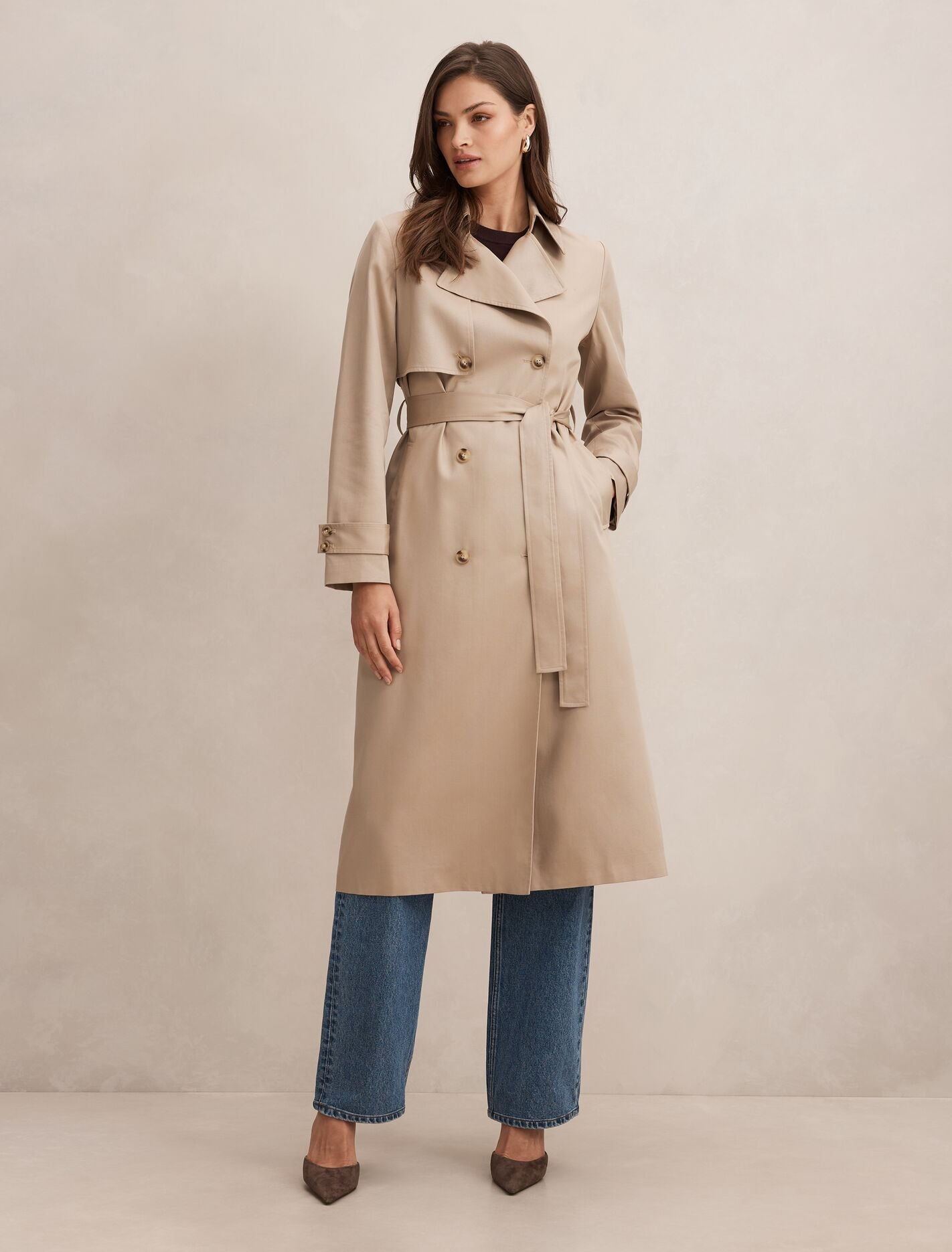Ricky Soft Trench Coat Forever New