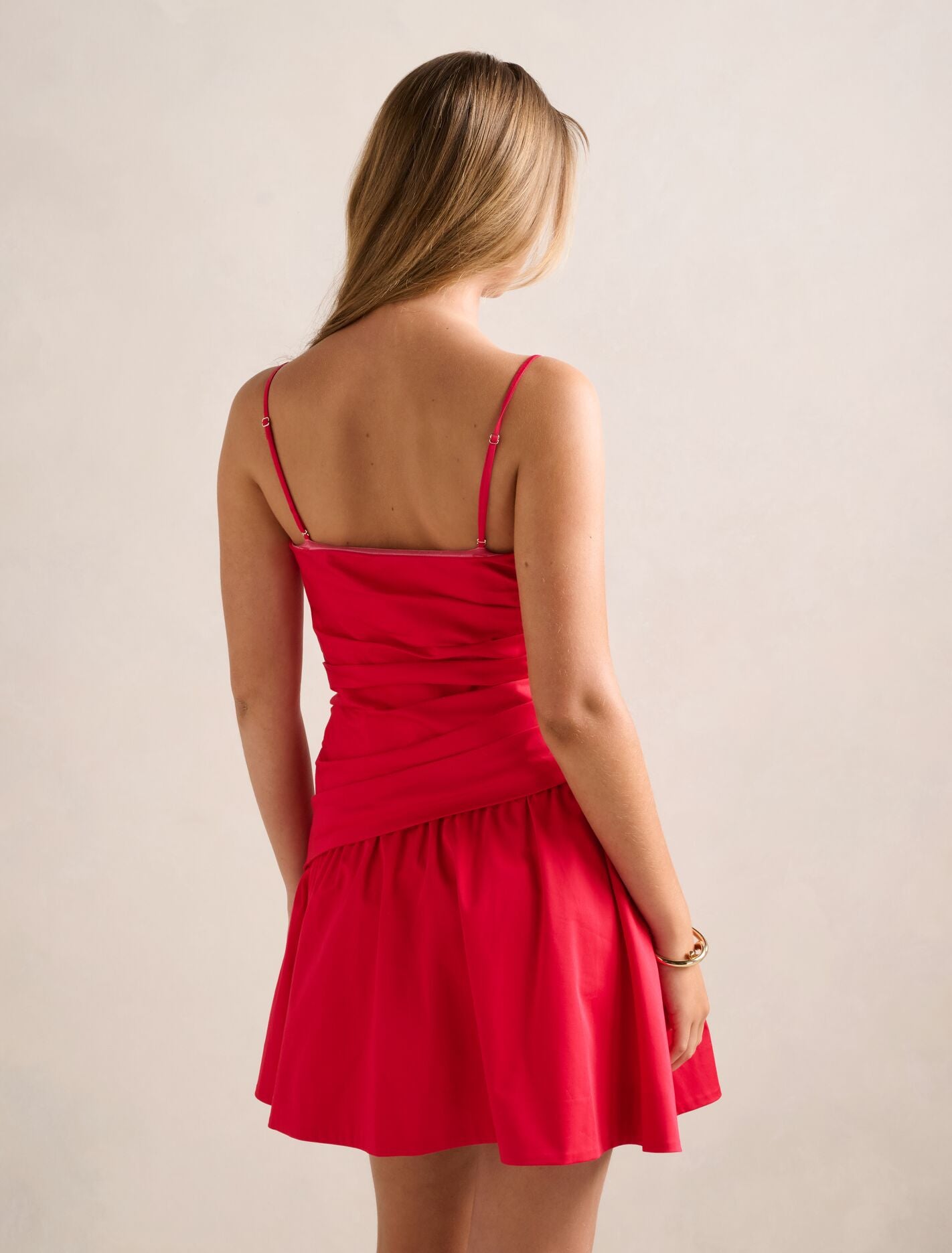 Solene Cotton Mini Dress Forever New