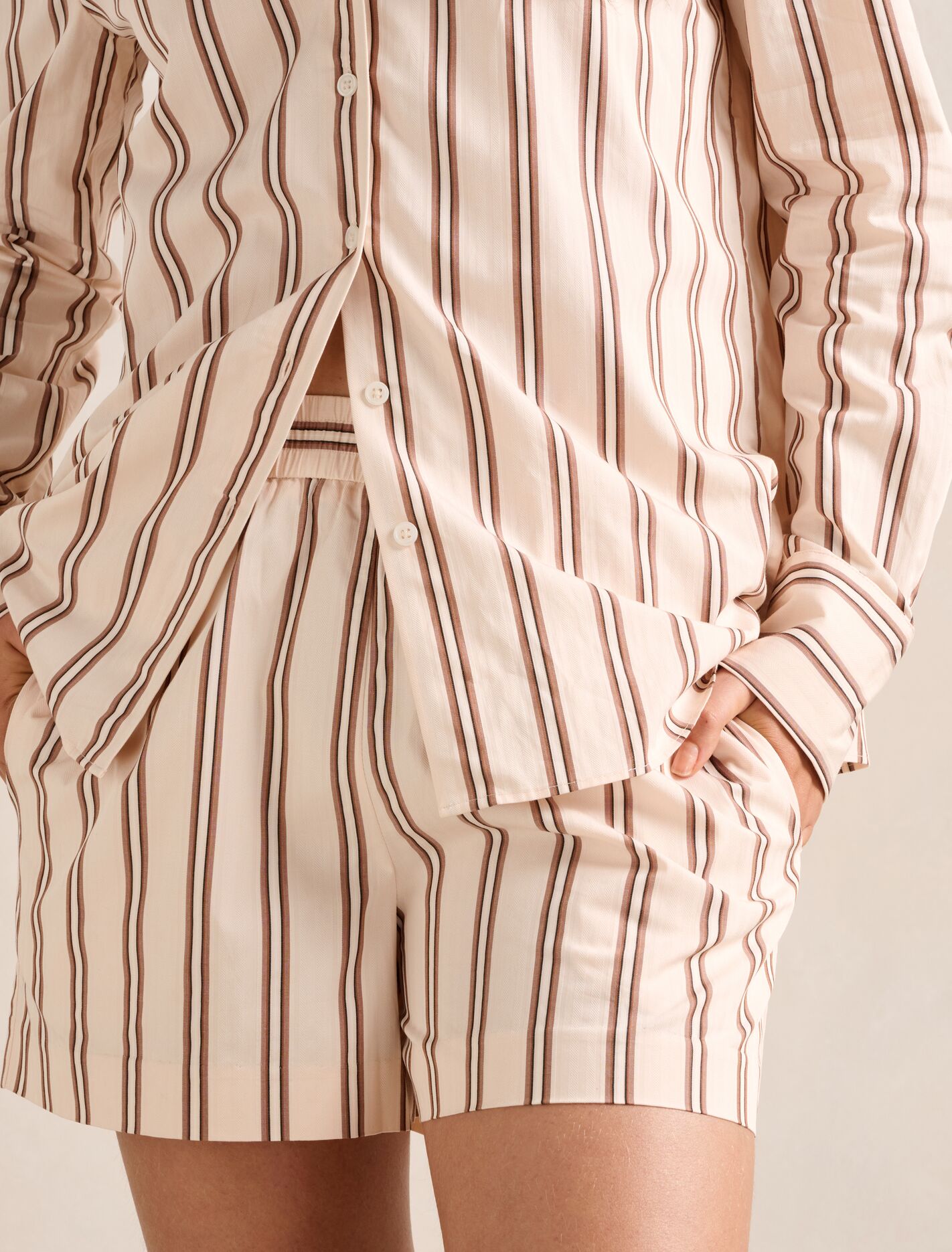 Raven Stripe Shorts Forever New