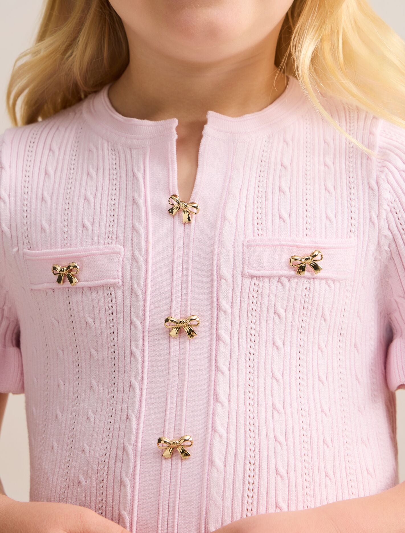 Violet Stitch Interest Girls Mini Dress Forever New