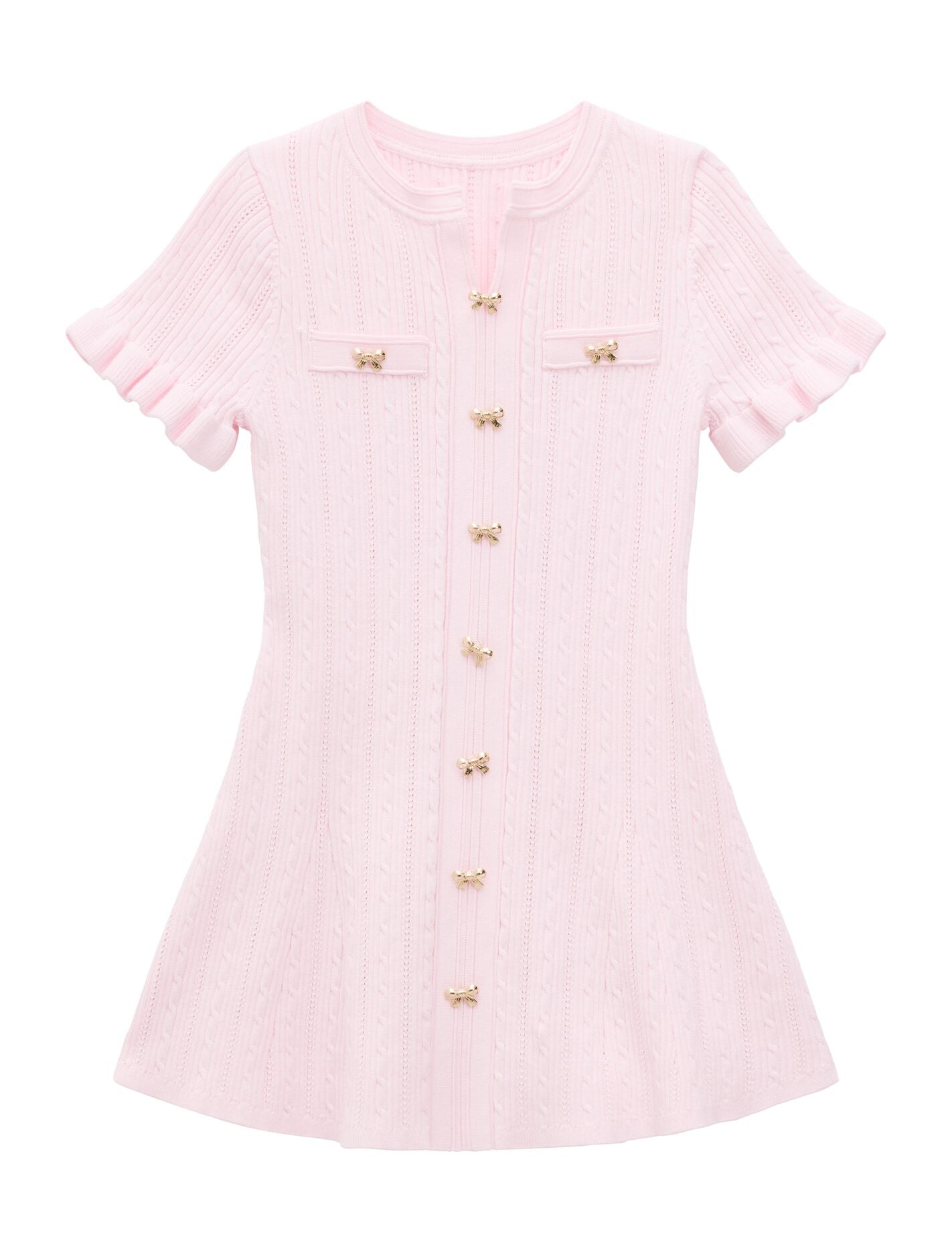 Violet Stitch Interest Girls Mini Dress Forever New