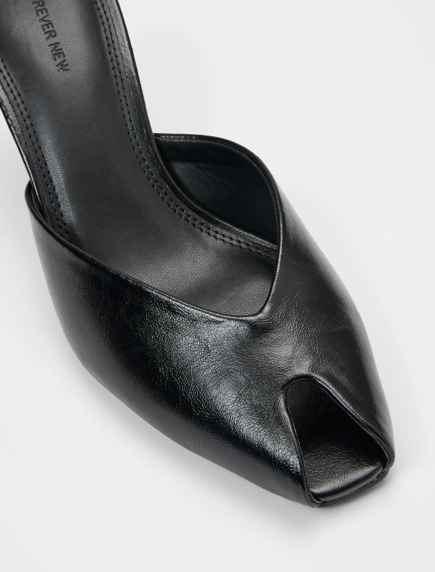 Milly Peep Toe Mule Heel Forever New