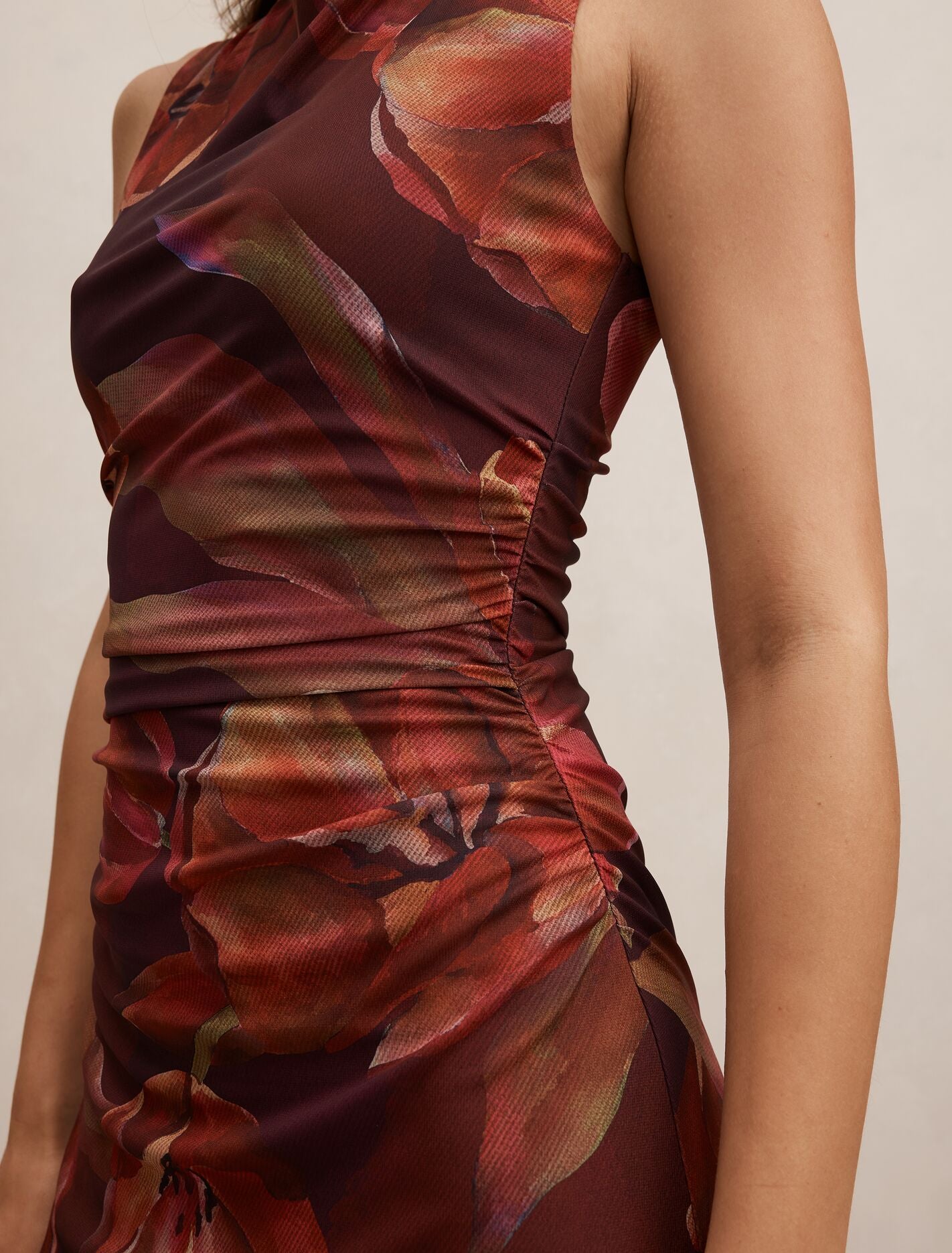 Allegra Mesh Midi Dress Forever New