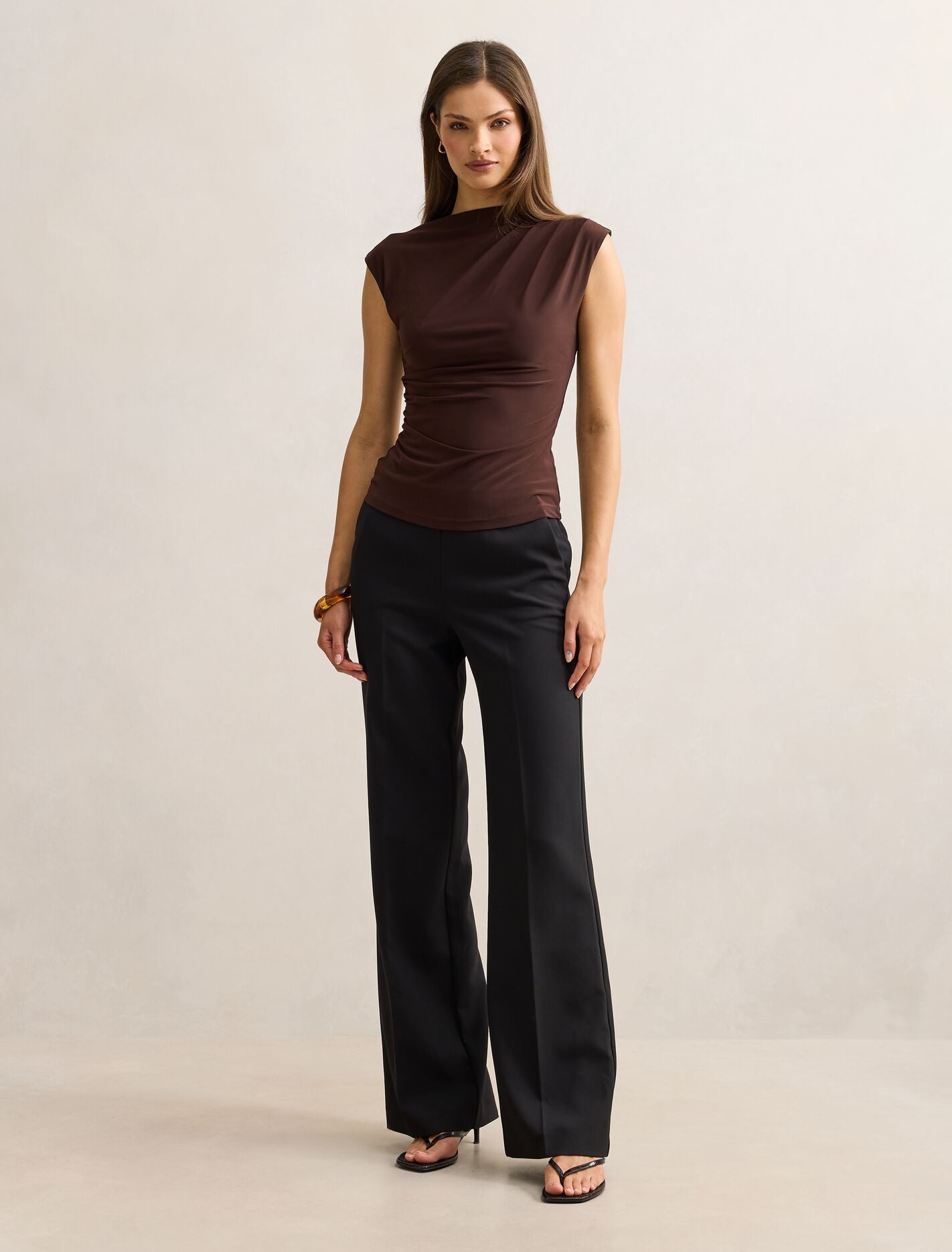 Logan Asym Shoulder Top Forever New