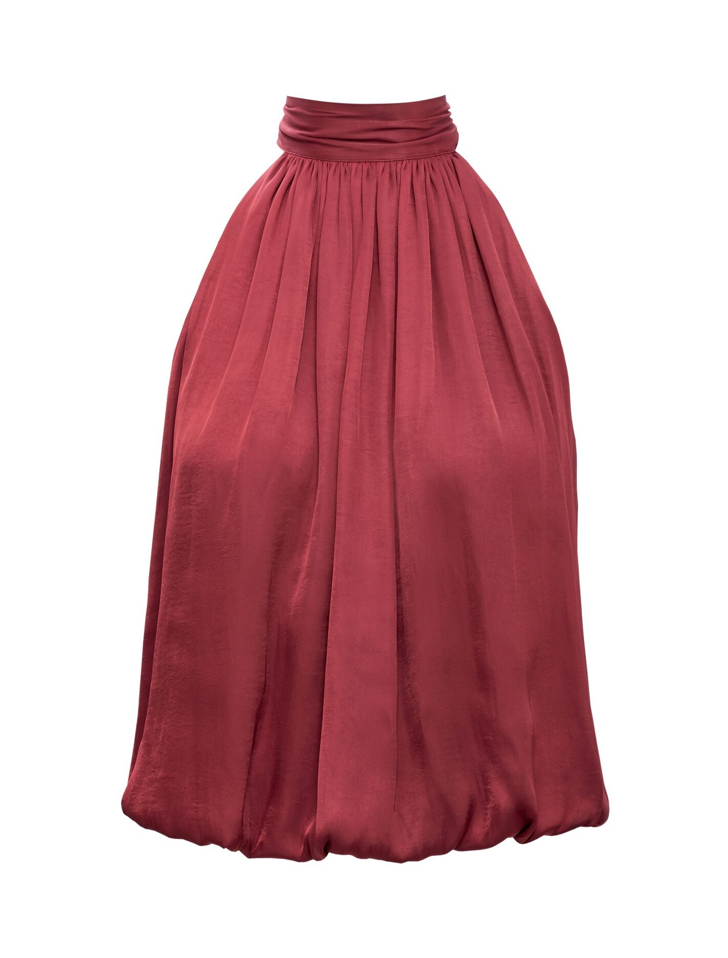 Jasmine Bubble Hem Halter Top Forever New