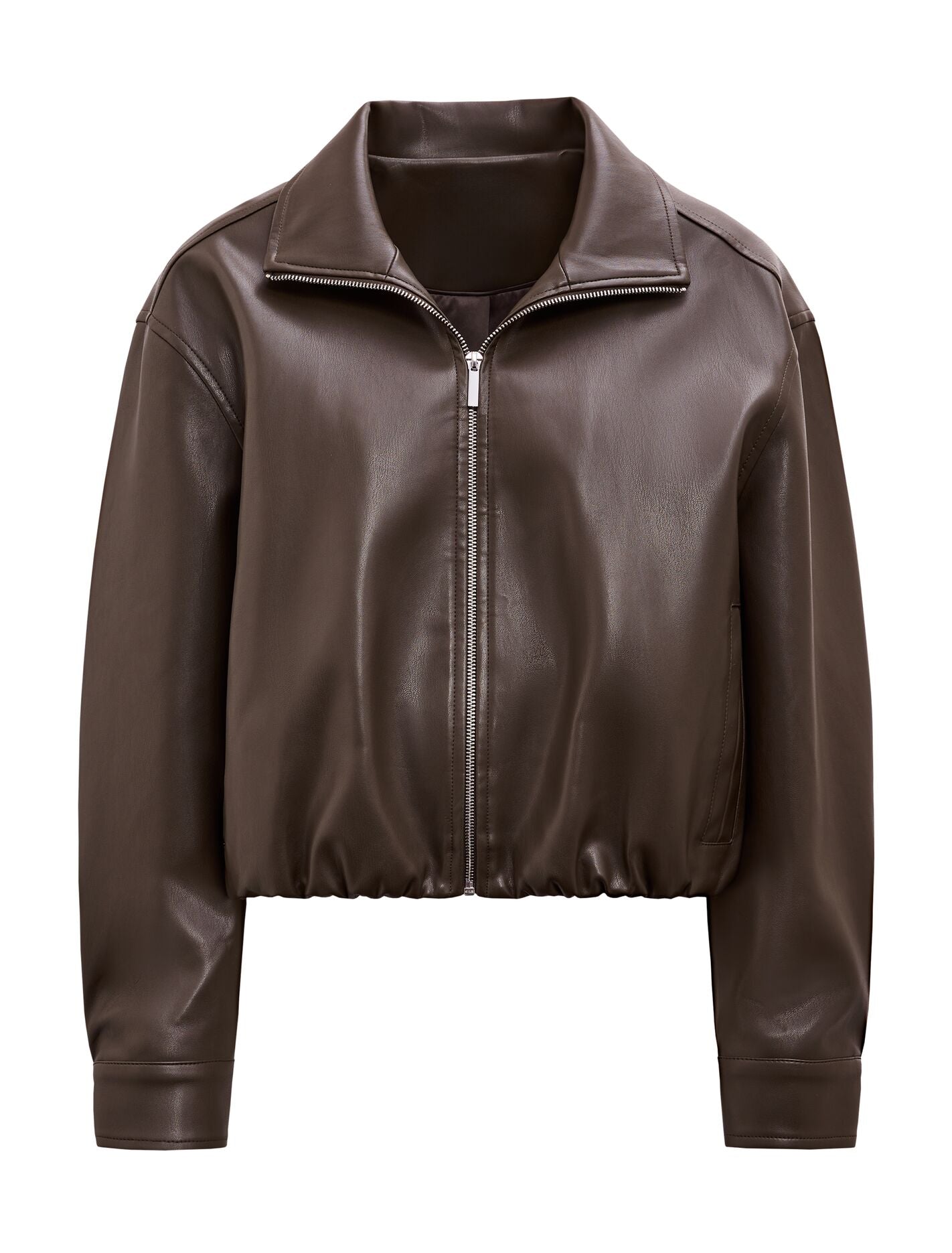 Julia Pu Funnel Neck Jacket Forever New