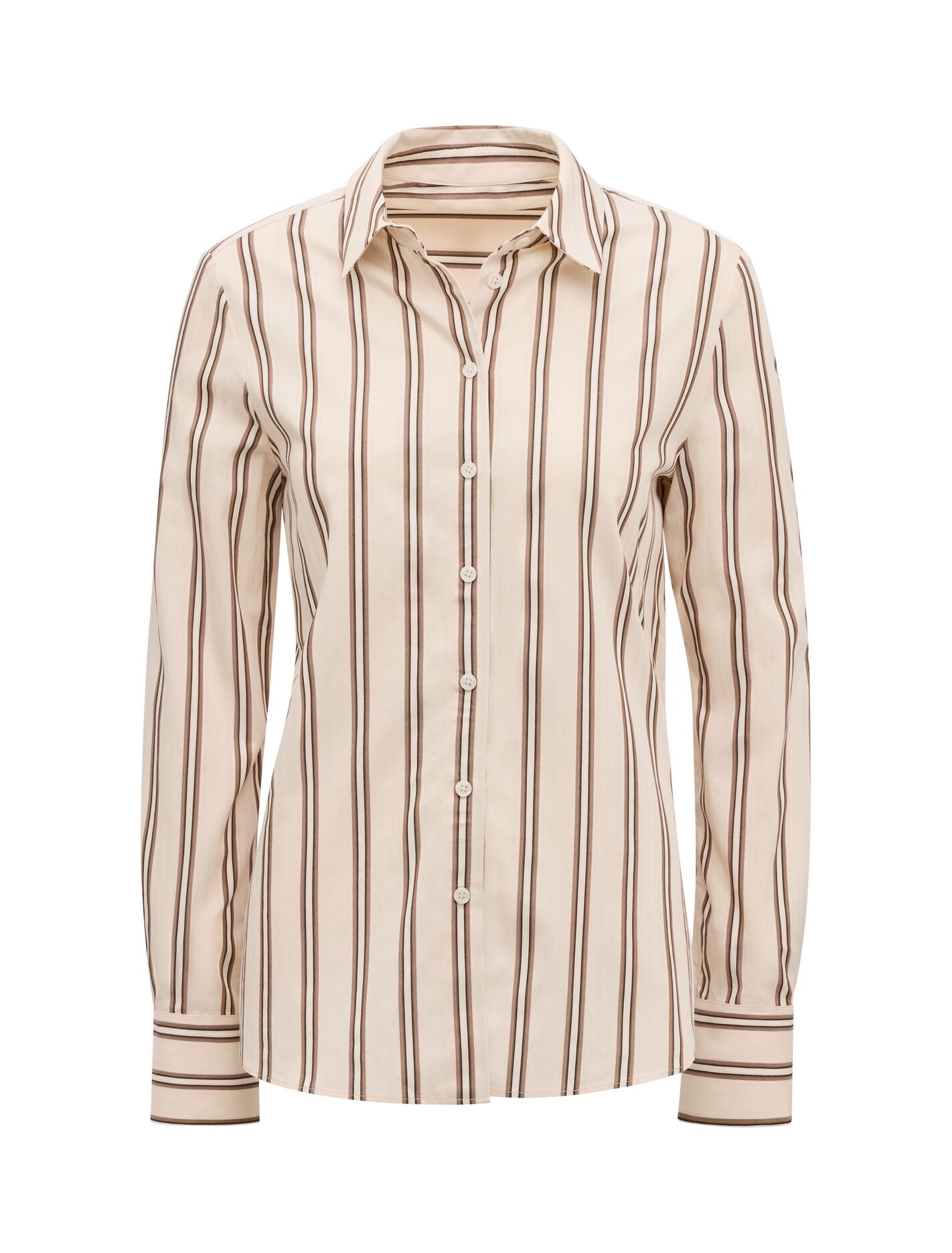 Raven Striped Cotton Shirt Forever New