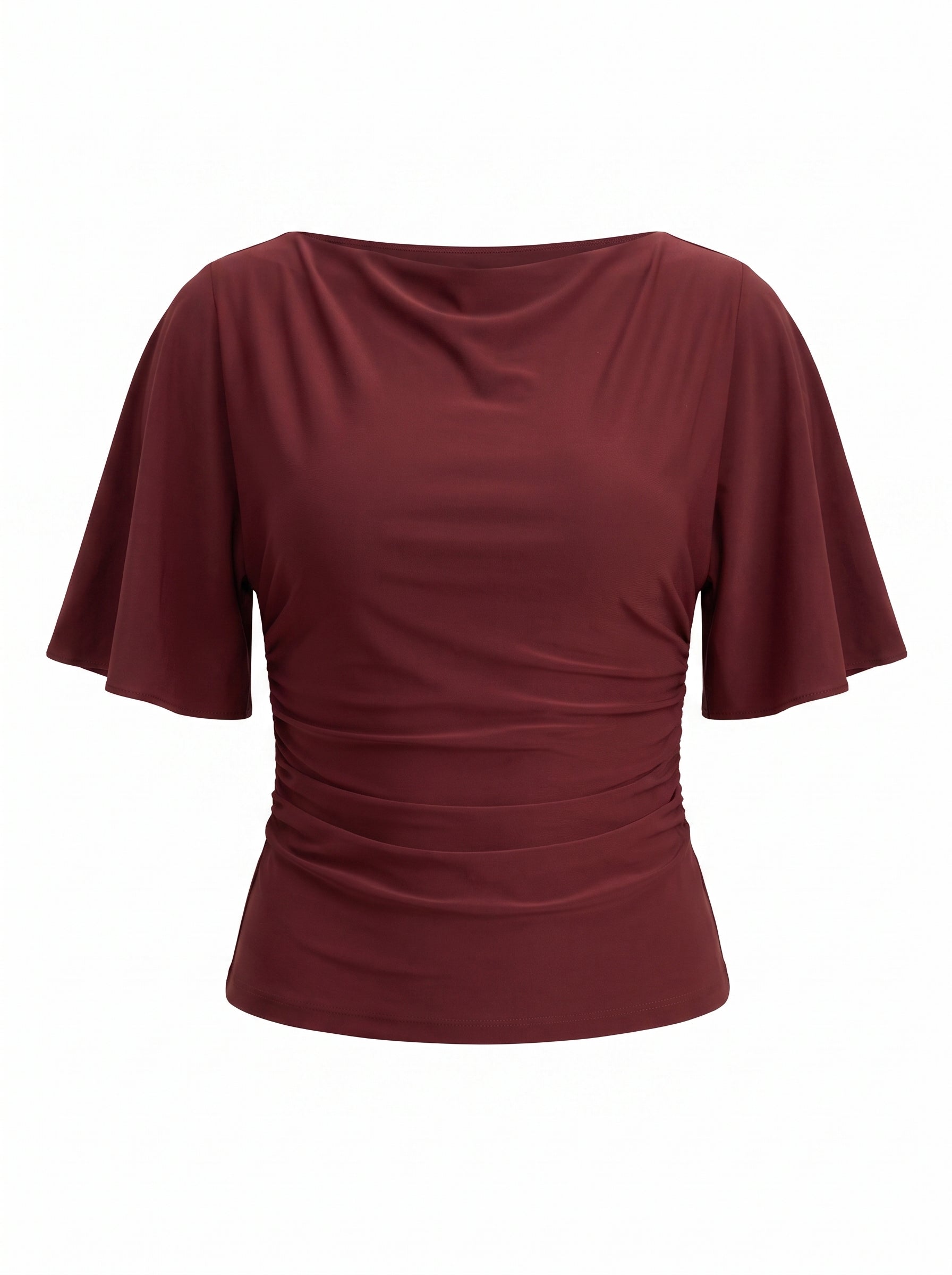 Paige Flutter Sleeve Tie Back Top