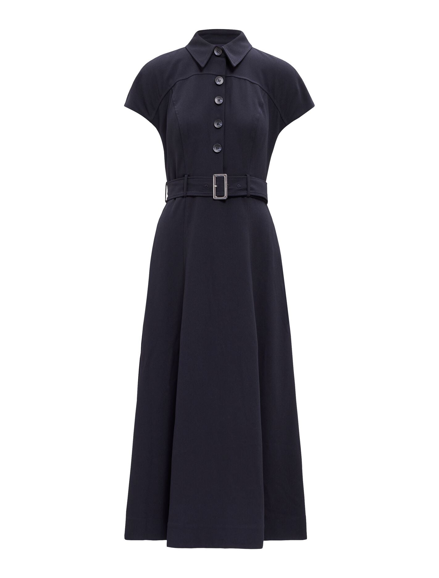 Elora Crepe Shirt Dress Forever New