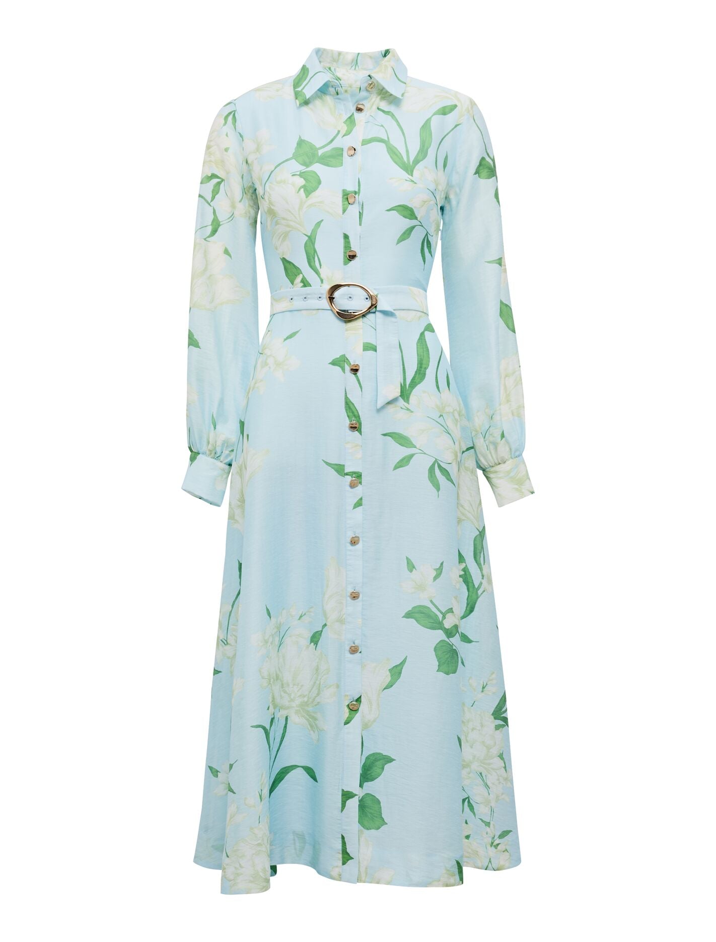 Freya Printed Shirt Dress Forever New