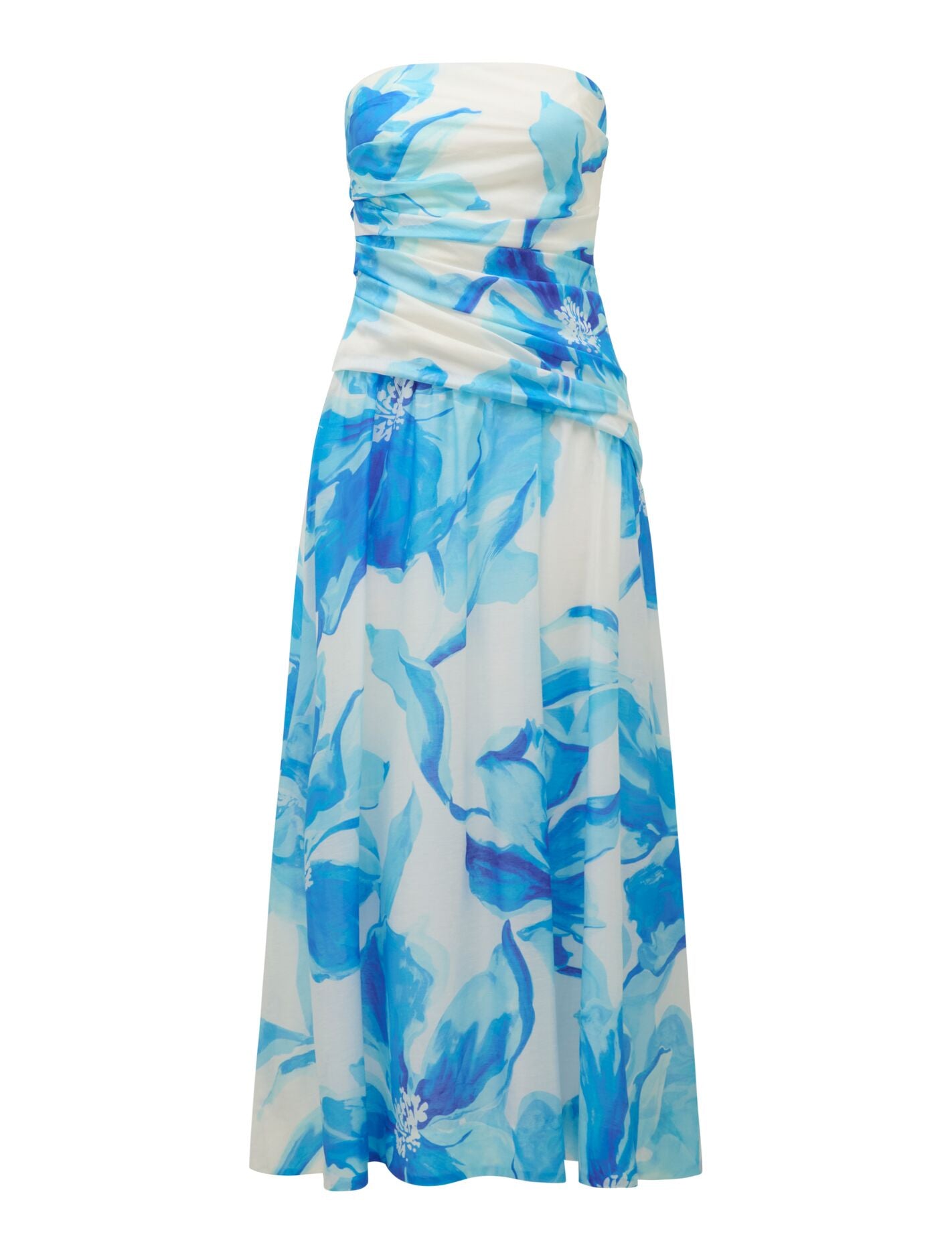 Ashton Ruched Midi Dress Forever New