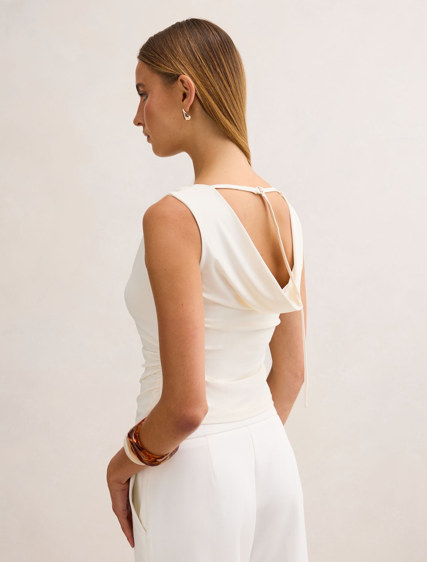 Ada Drape Cowl Back Top Forever New