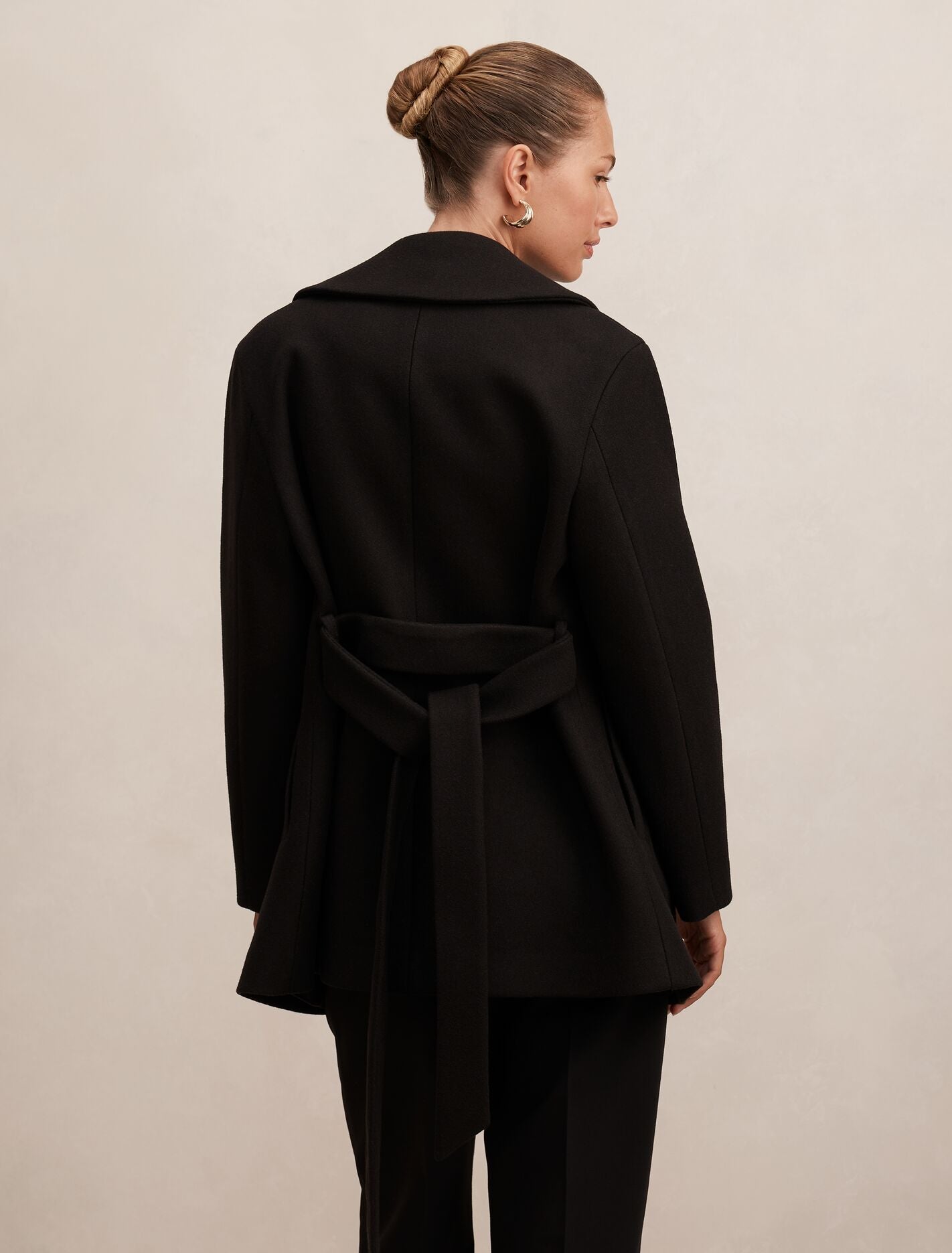 Sabrina Short Wrap Coat Forever New