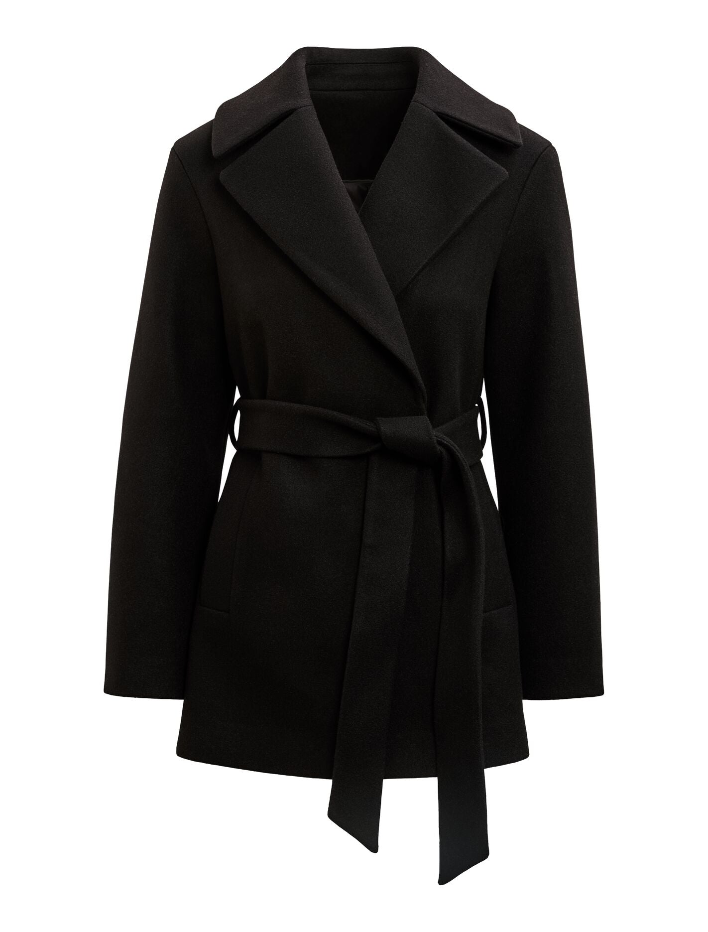 Sabrina Short Wrap Coat Forever New