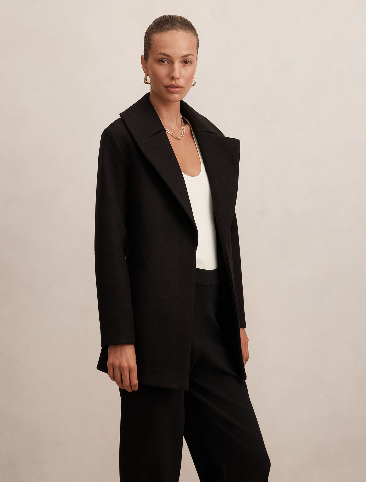 Sabrina Short Wrap Coat Forever New