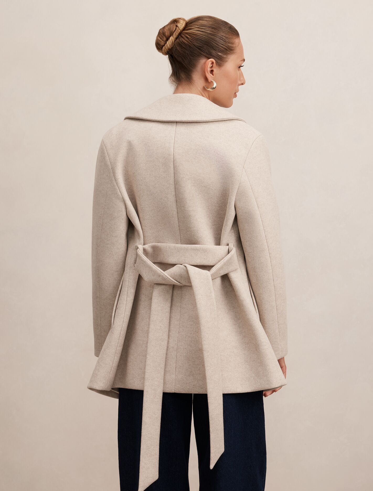 Sabrina Short Wrap Coat Forever New