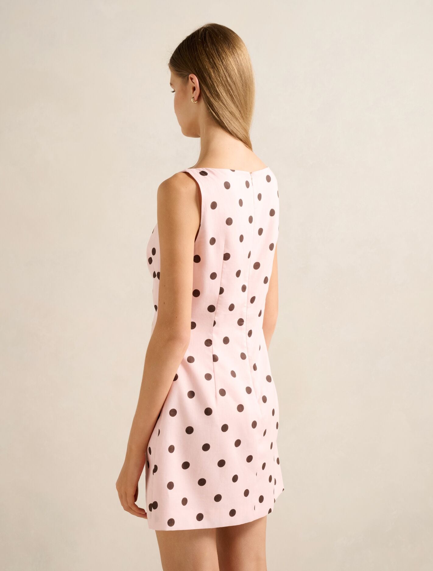 Angelica Boat Neck Mini Dress Forever New