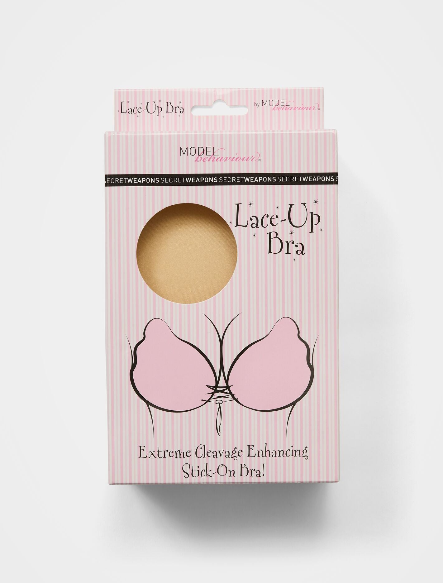 Lace Up Bra Nude Forever New